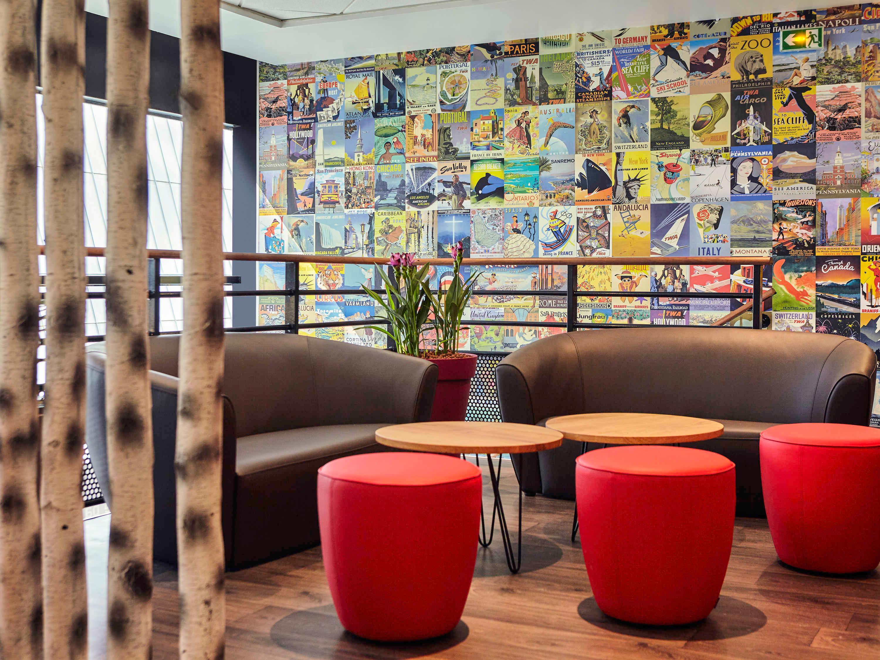 Vista Lobby hotelF1 Paris Porte de Châtillon