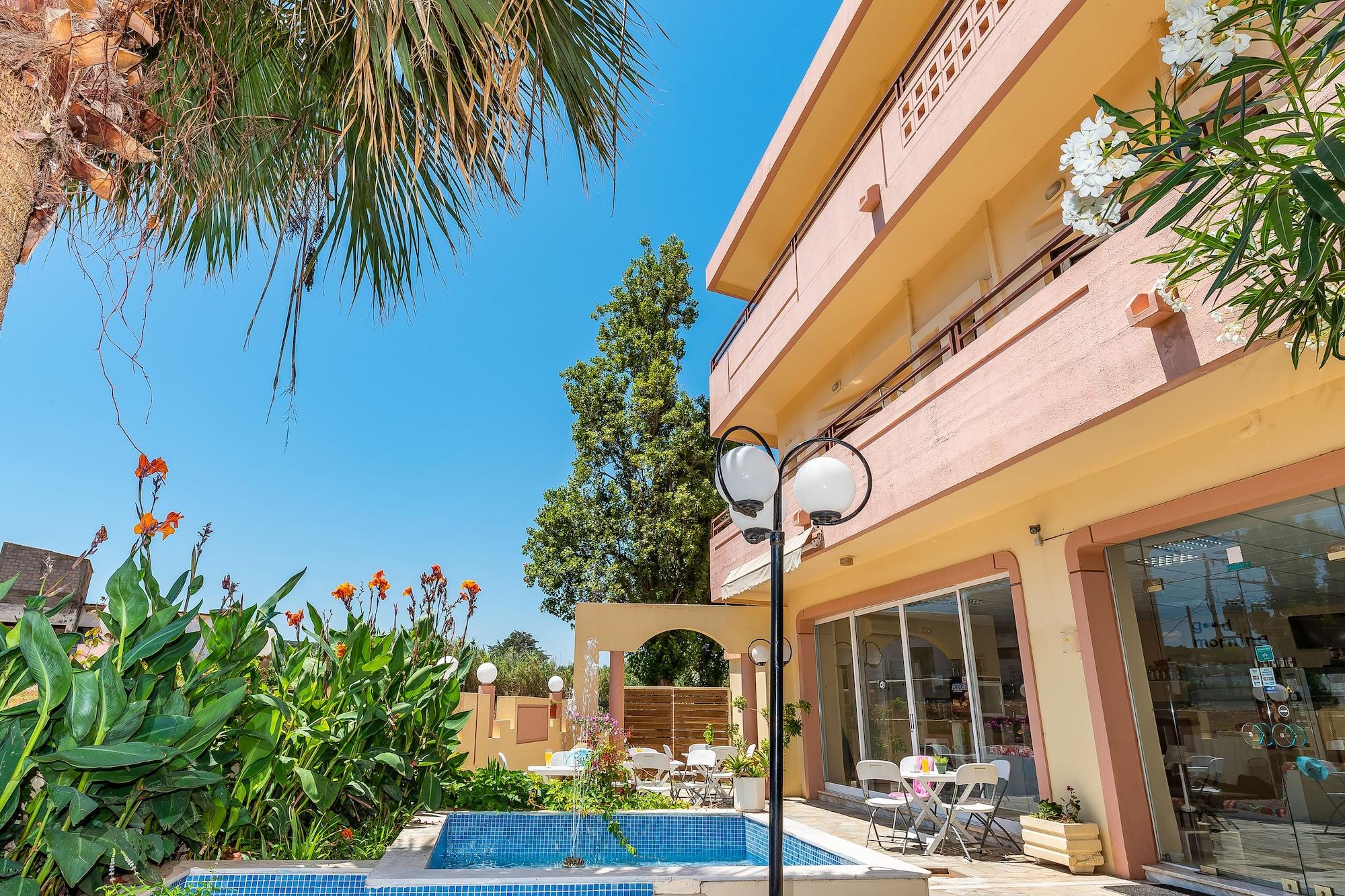 Vista Piscina Louladakis Apartments