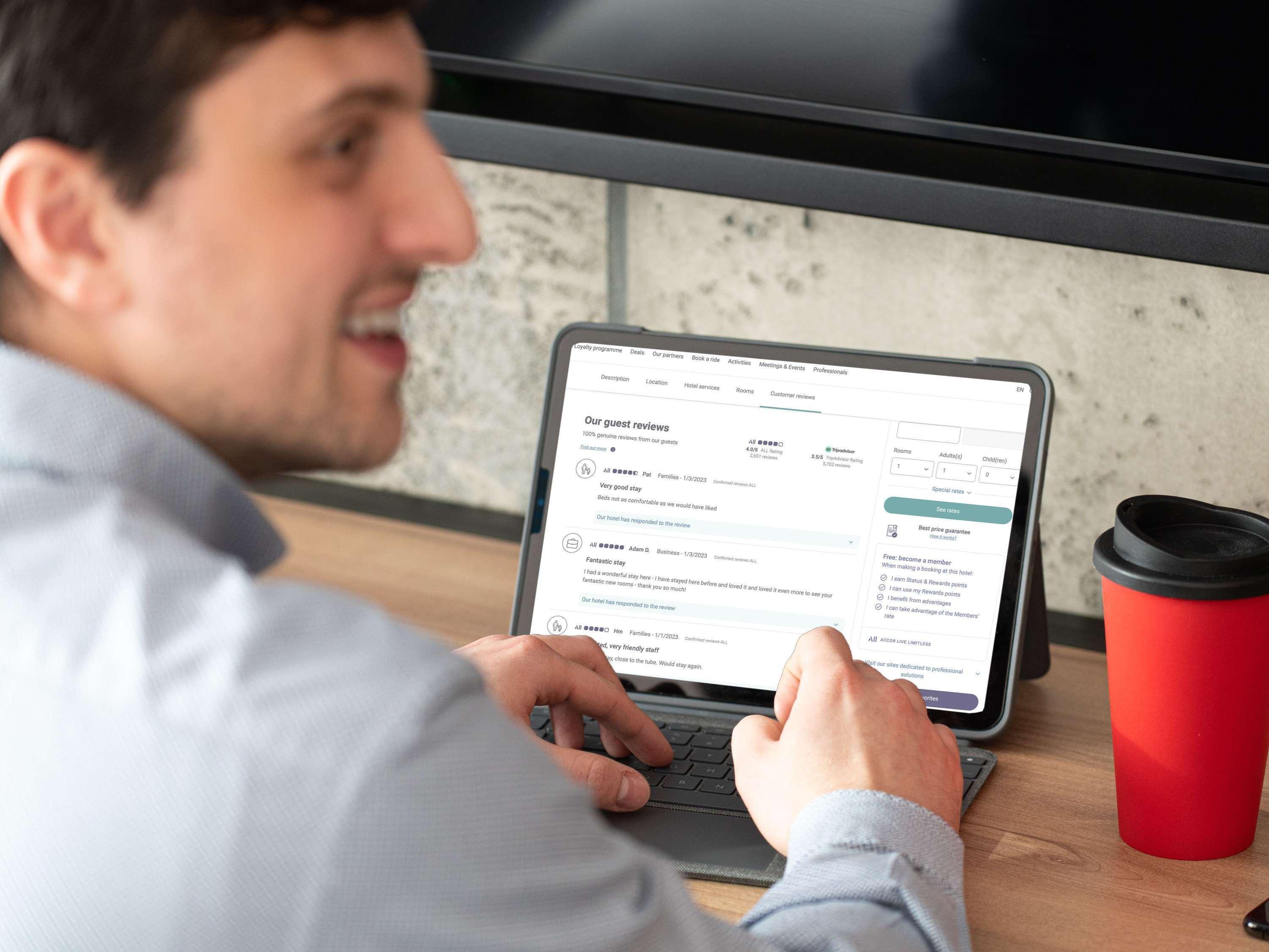 Vista Exterior ibis London Earls Court