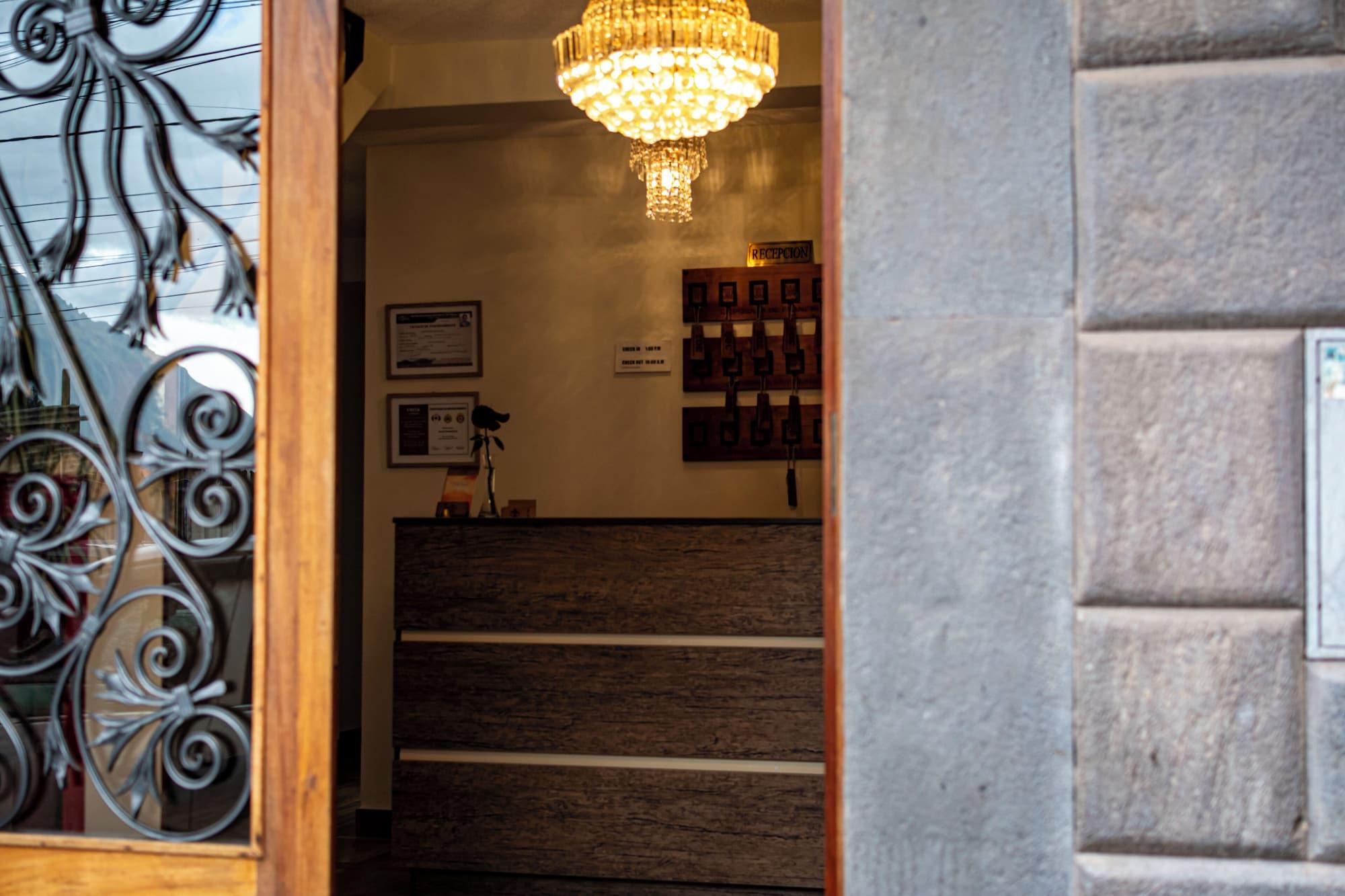 Vista Lobby Hotel La Posada de Francisca