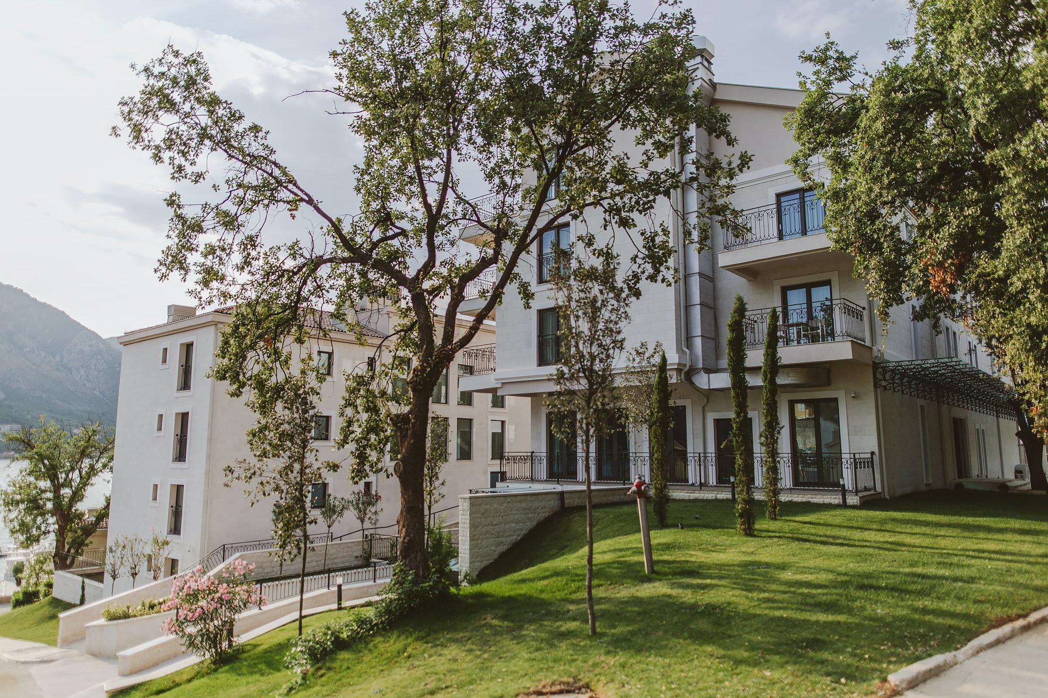 Vista Exterior Huma Kotor Bay Hotel and Villas