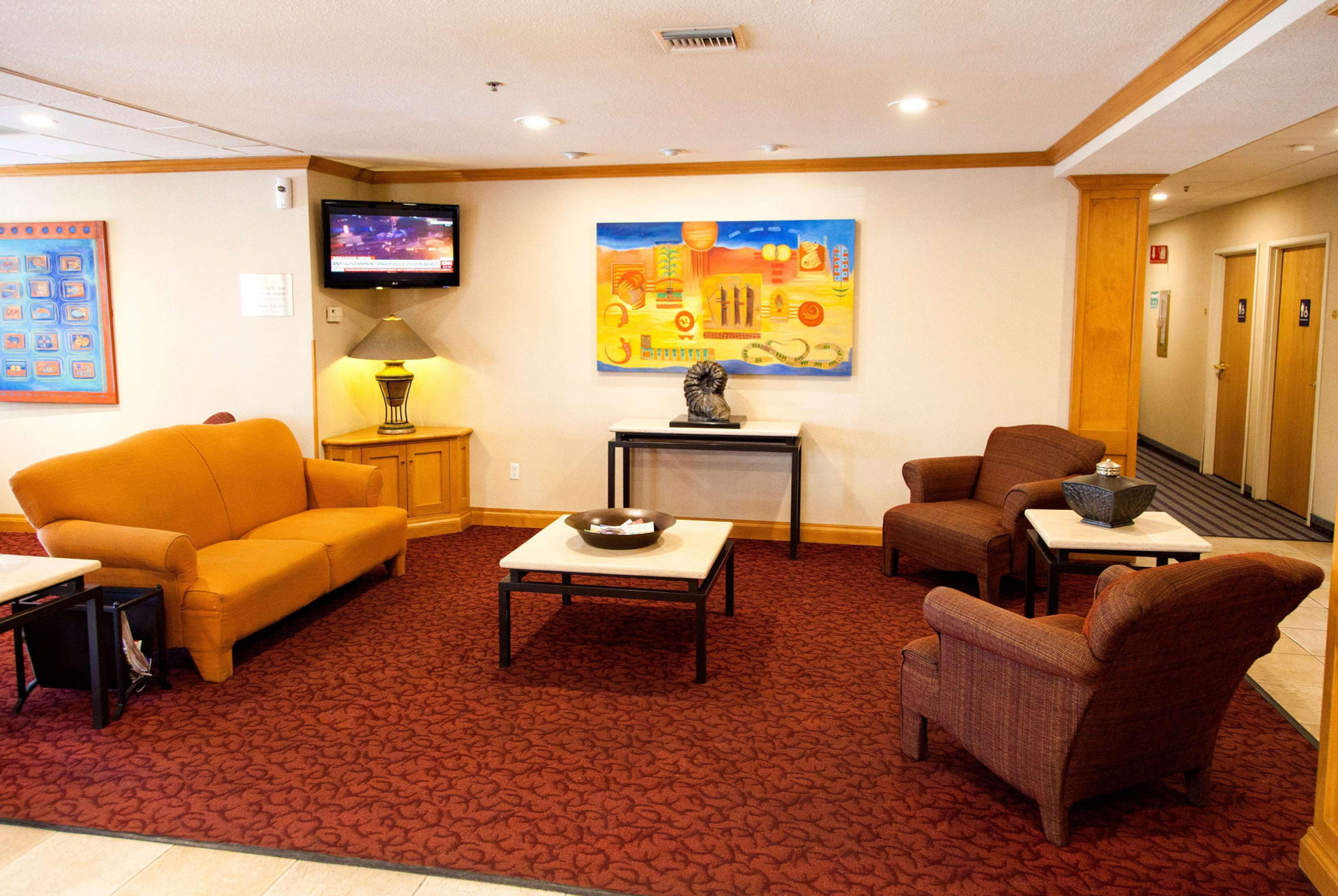 Vista Lobby Microtel Inn & Suites By Wyndham Chihuahua
