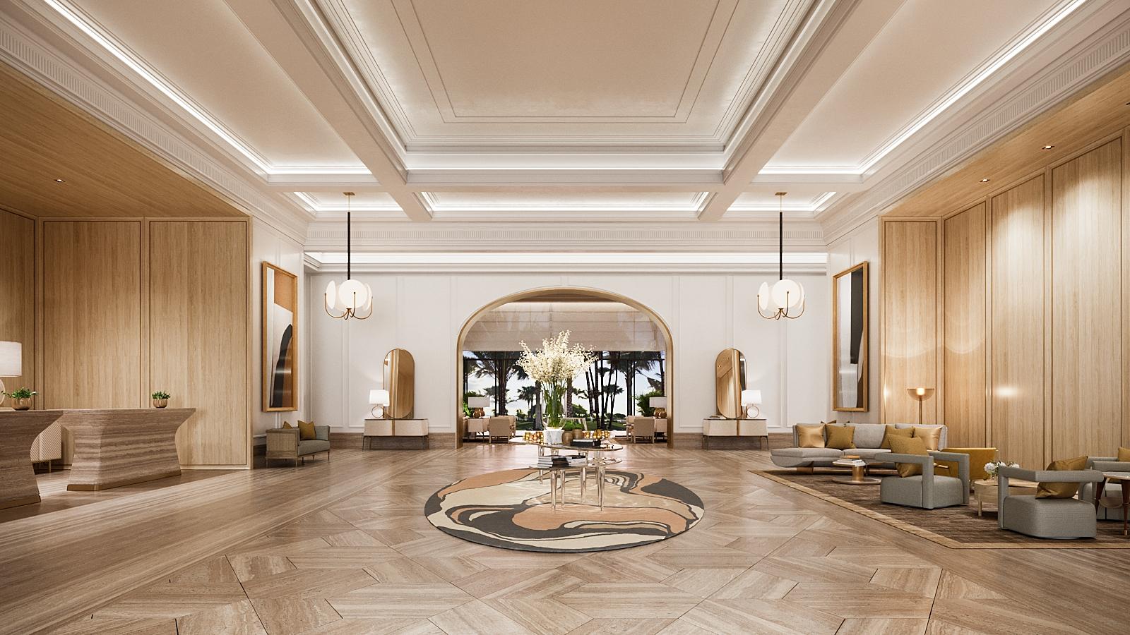 Vista Lobby Four Seasons Resort And Residences At The Pearl - Qatar