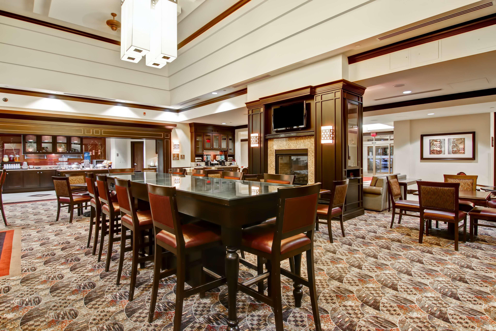 Vista Lobby Homewood Suites by Hilton Toronto Airport Corporate Centre