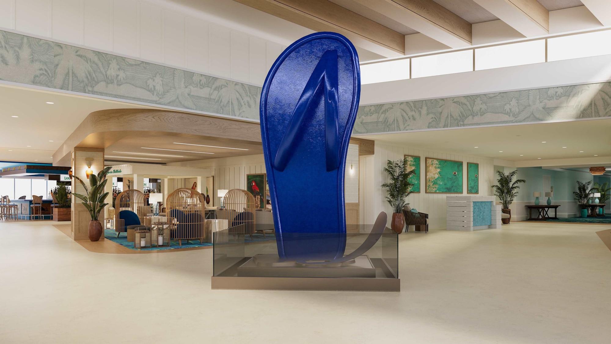Vista Lobby Margaritaville Hotel Kansas City