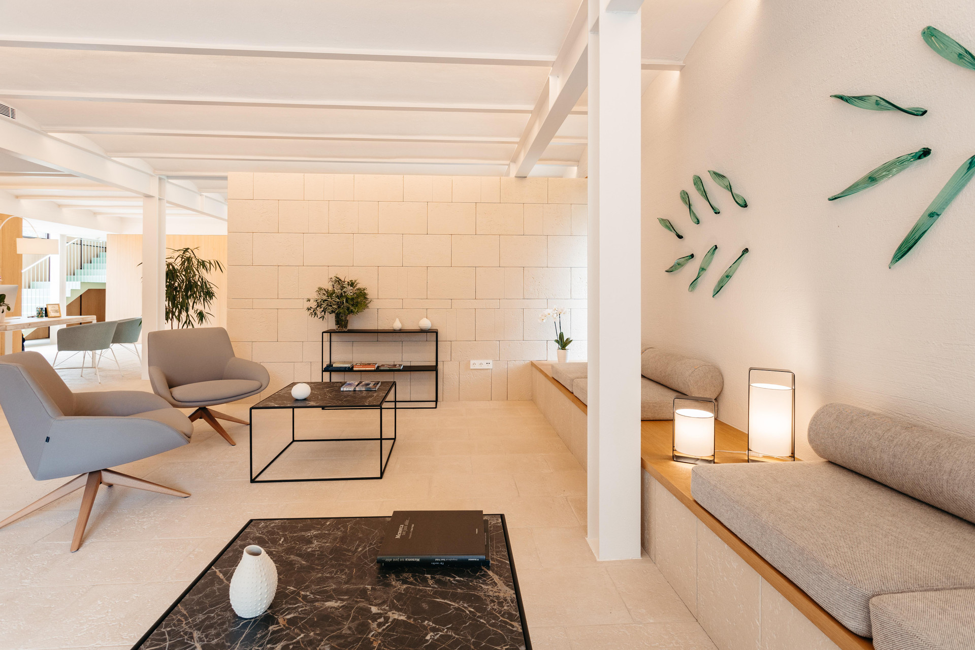 Vista Lobby Agroturismo Malbuger Nou - Adults only