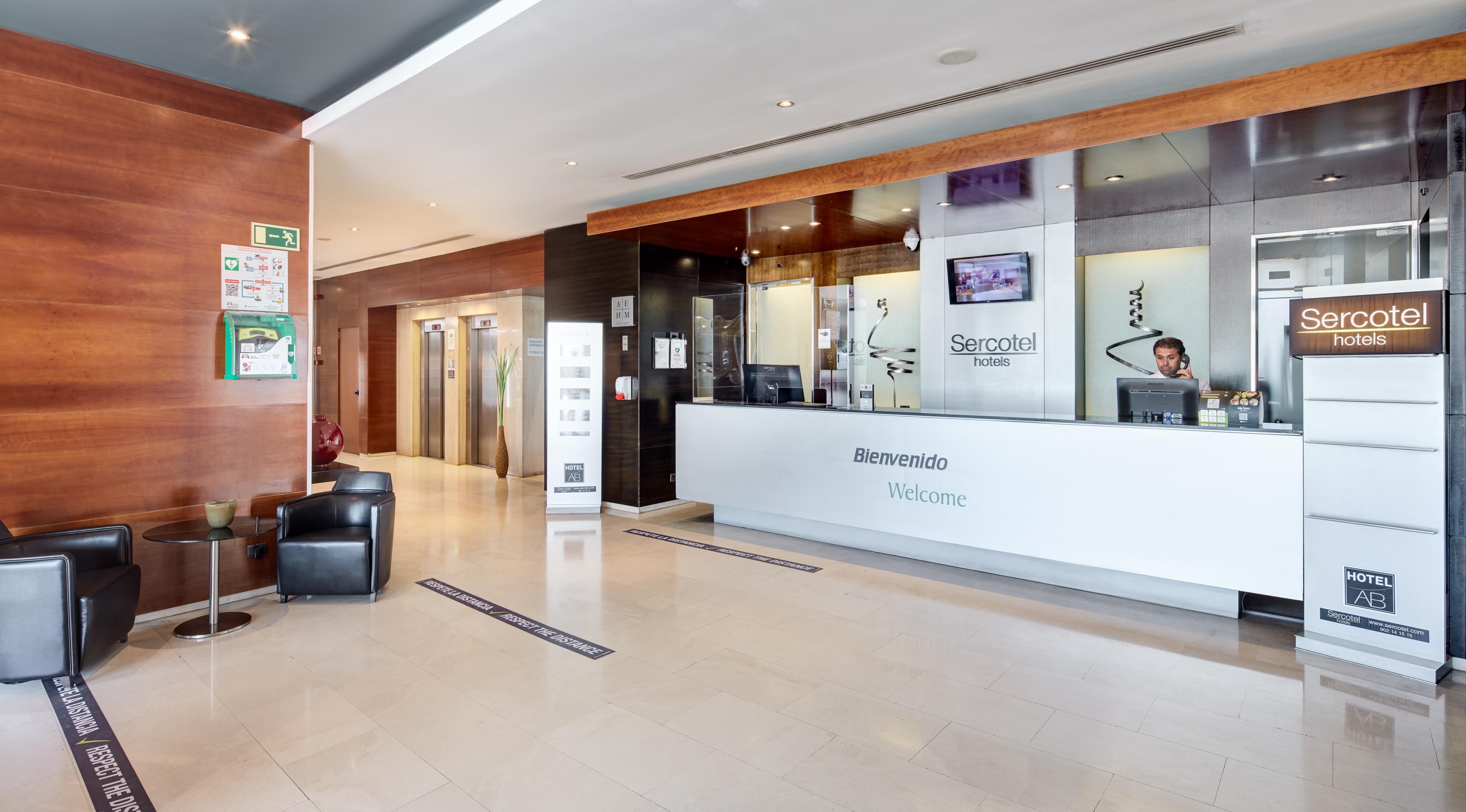 Vista Lobby Hotel Sercotel AB Rivas