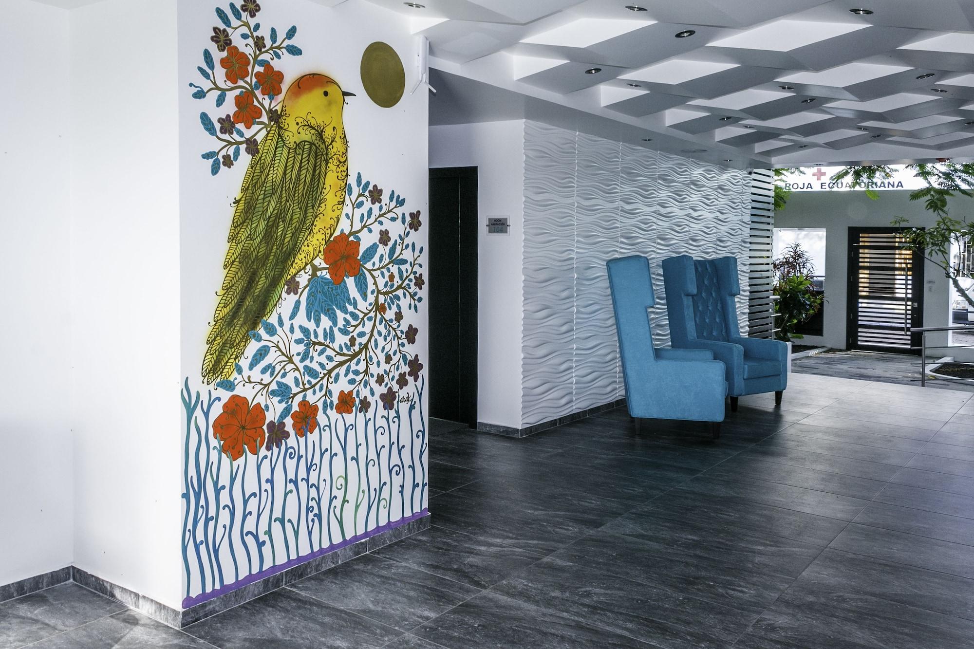 Vista Lobby Ikala Galapagos Hotel