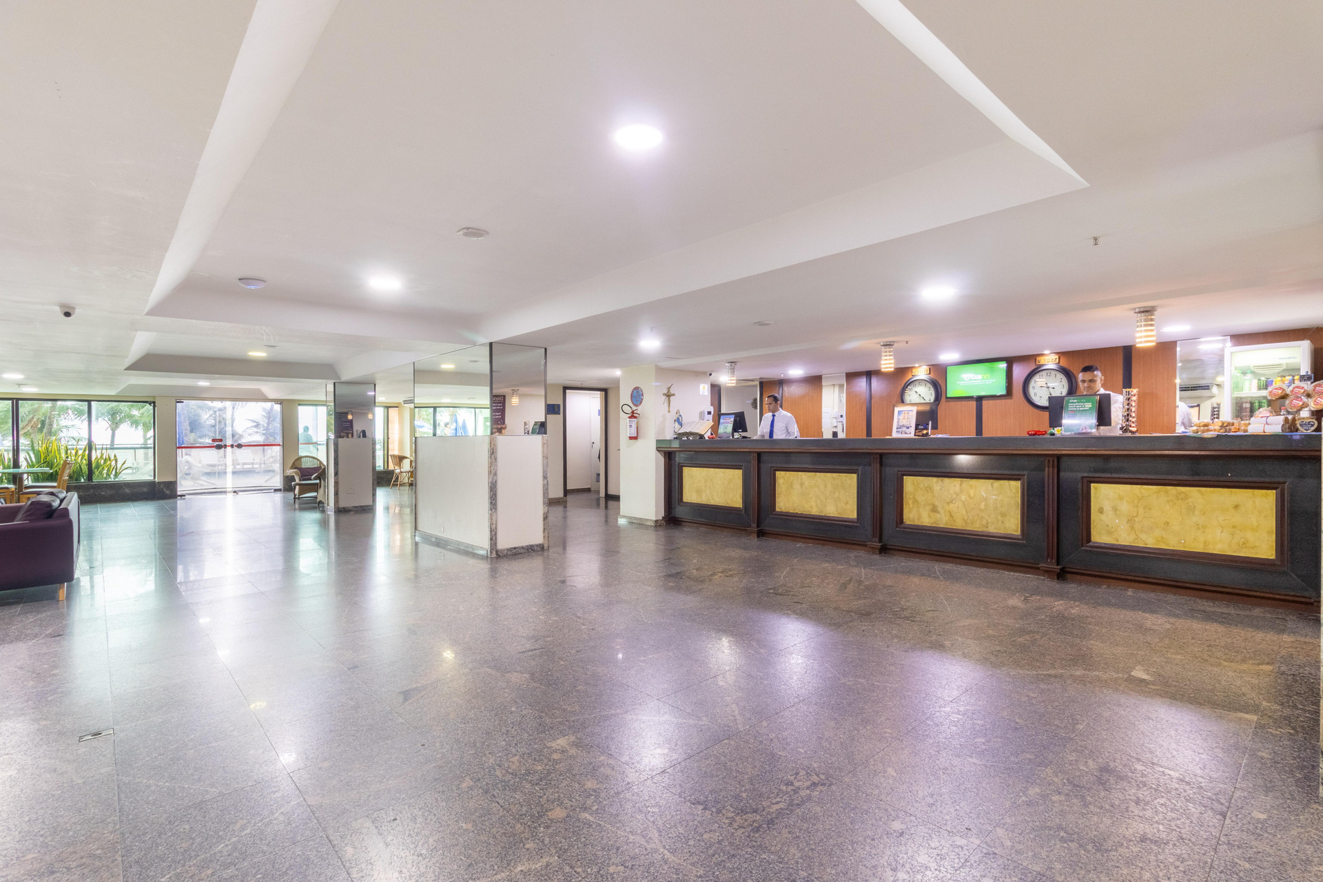 Vista Lobby Hotel Dan INN Mar Piedade By Nacional Inn
