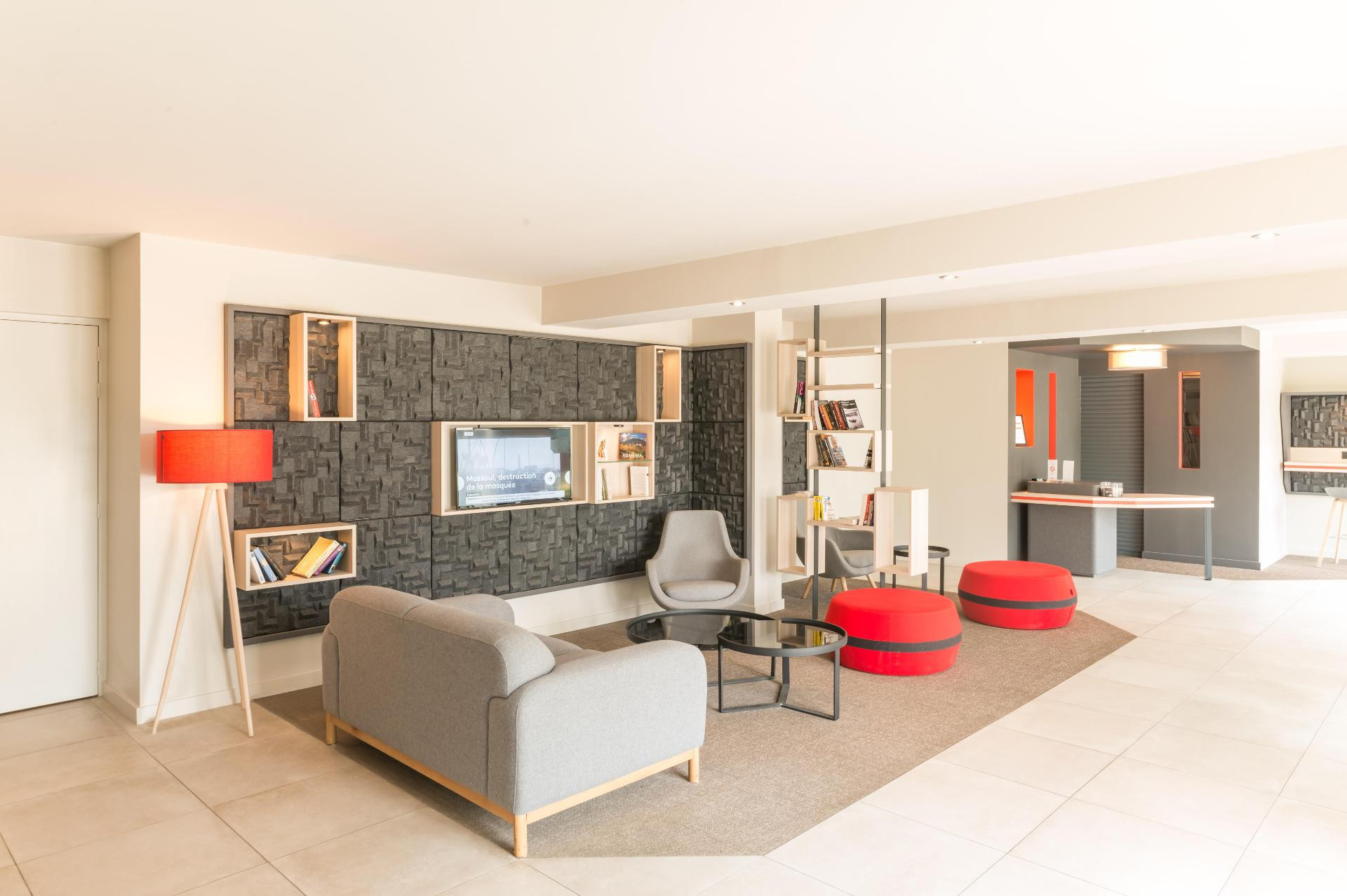 Vista Lobby Zenitude Hôtel - Résidences Nantes Métropole