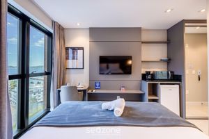 Alquiler Vacacional - MHFBs Edifício Moderno piscina vista mar