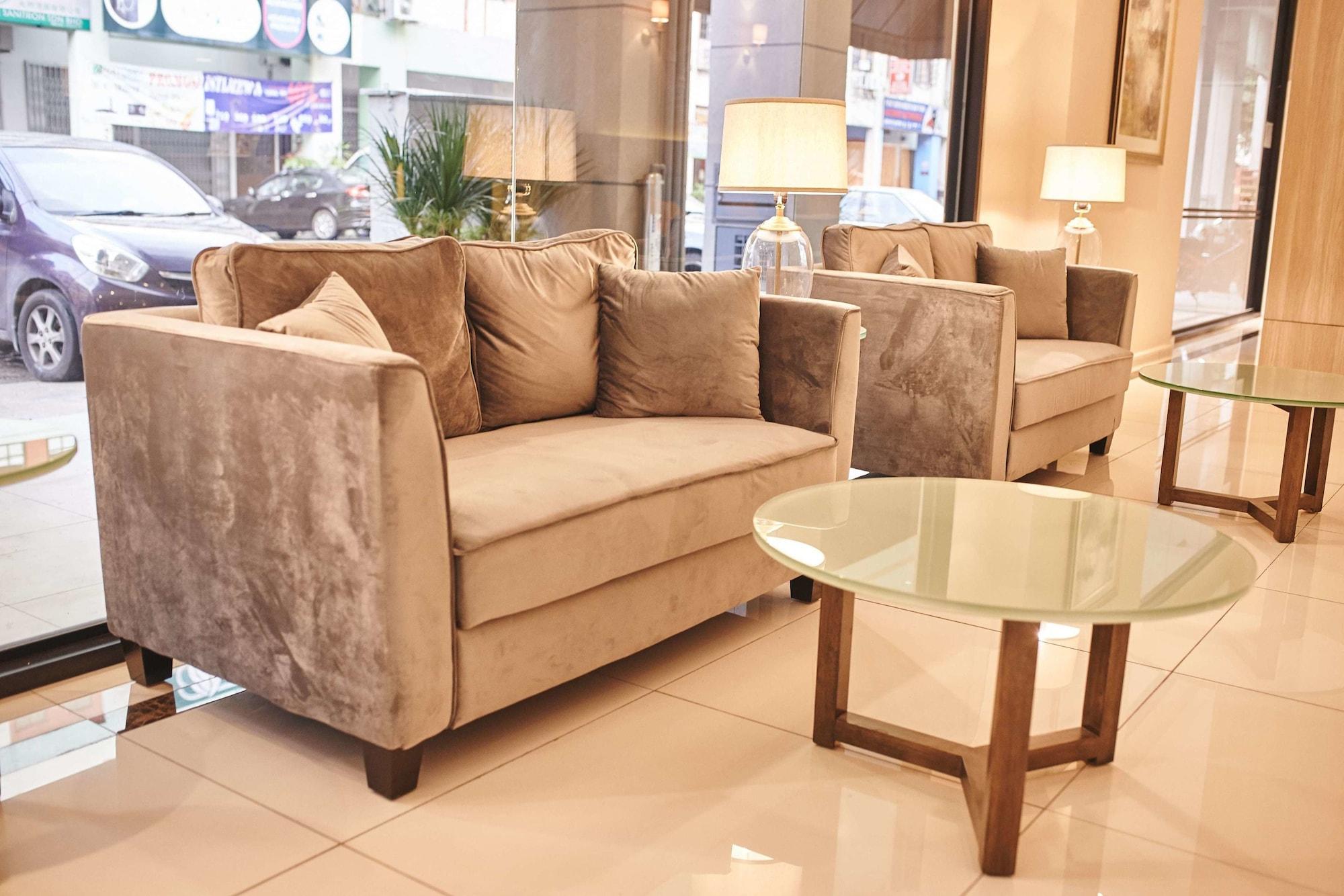 Vista Lobby Corsica Hotel