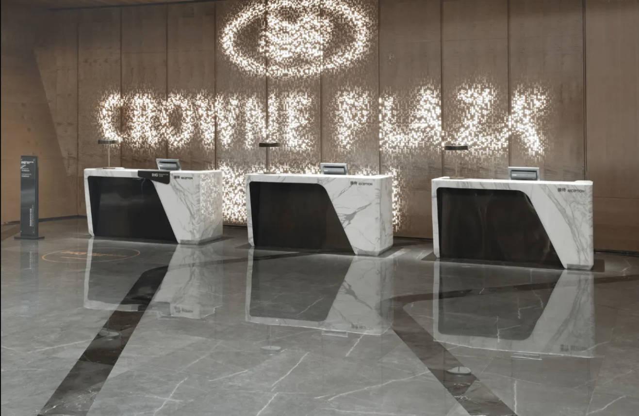 Vista Lobby Crowne Plaza Wuhan Optics Valley by IHG