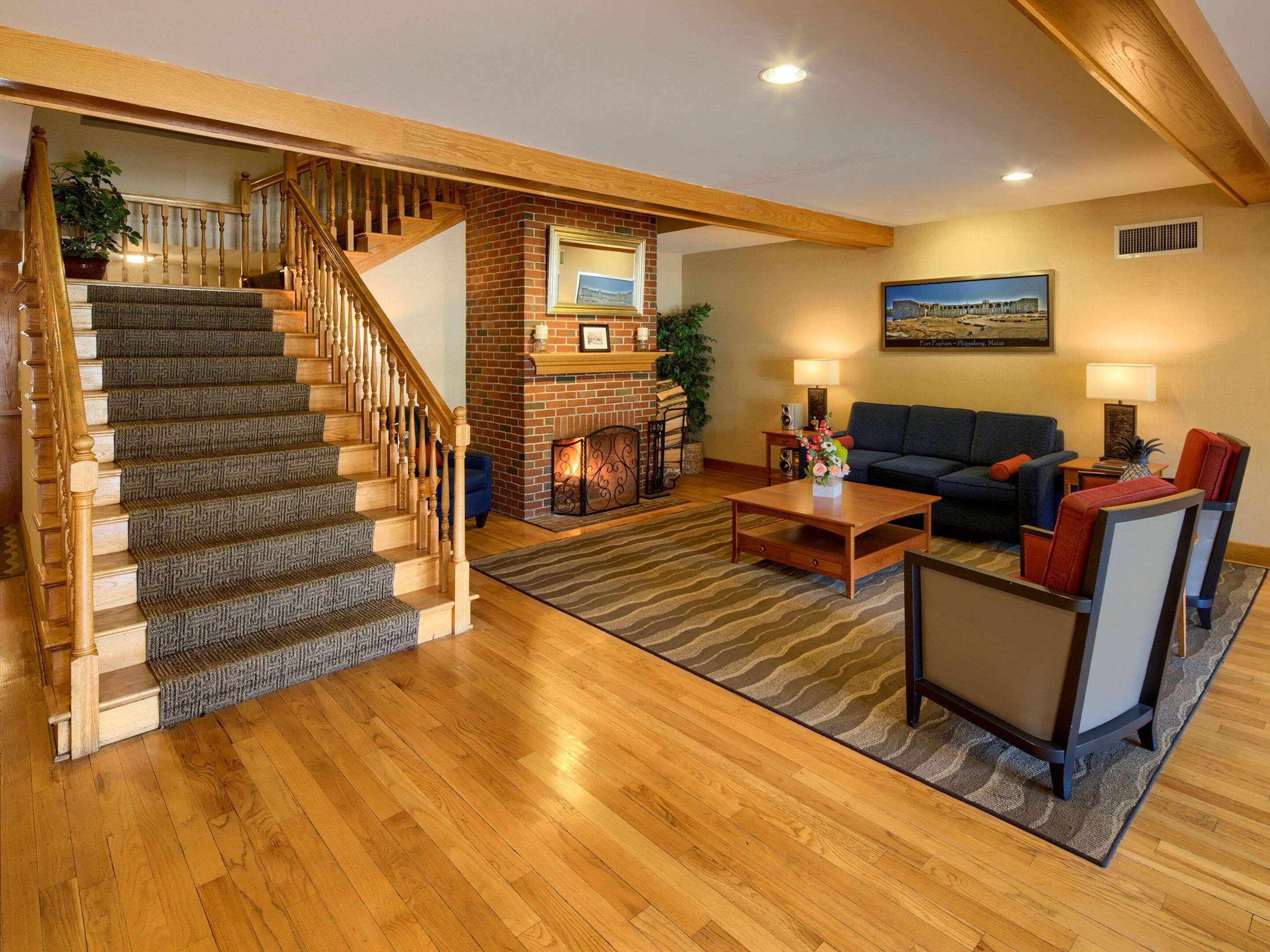 Vista Lobby Comfort Inn Brunswick - Freeport