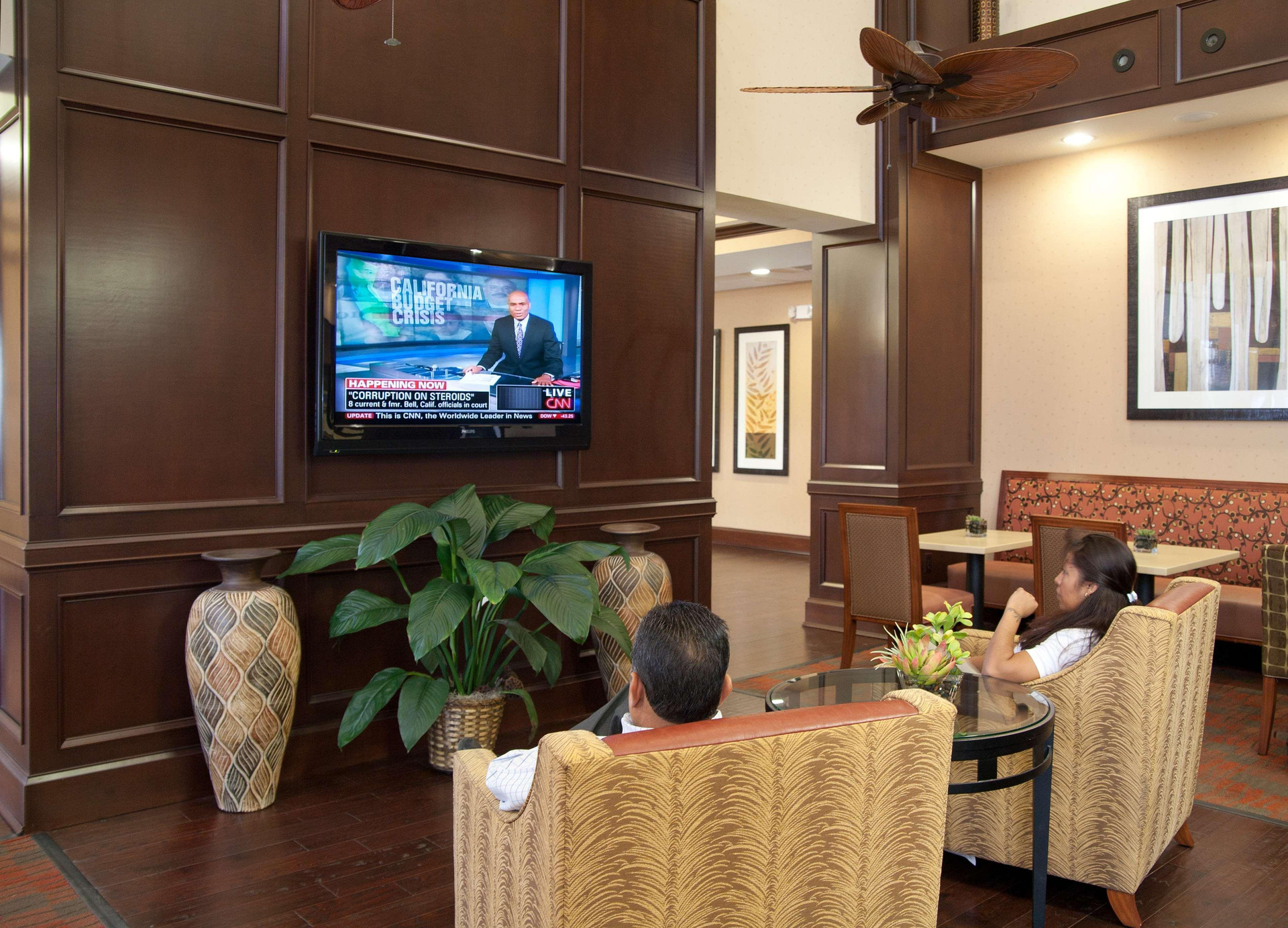 Vista Lobby Hampton Inn & Suites New Braunfels