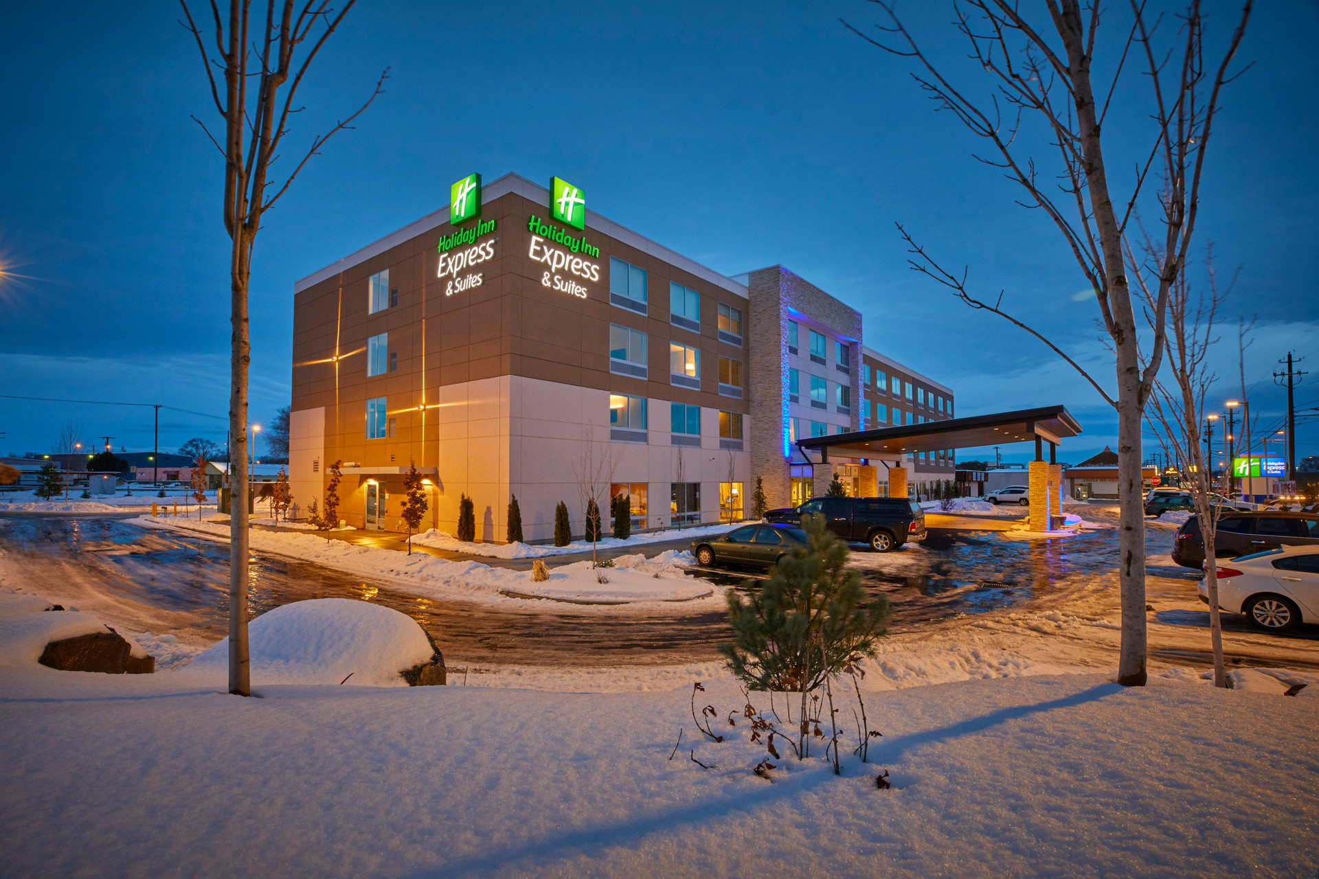 Vista Exterior Holiday Inn Express & Suites Hermiston Downtown by IHG