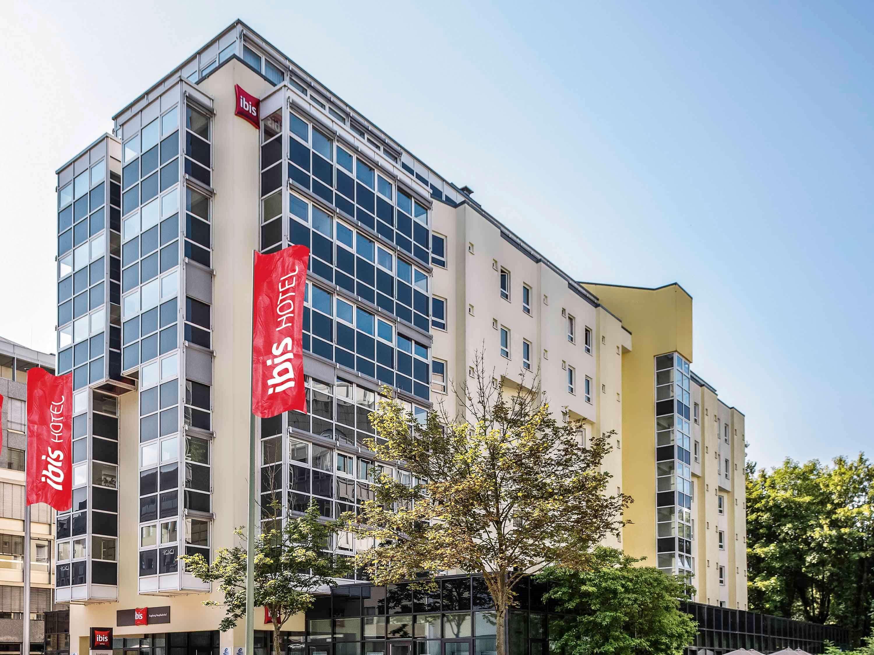 Vista Exterior ibis Augsburg Hauptbahnhof