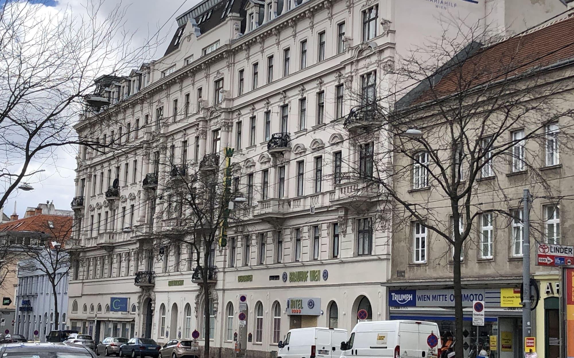 Vista Exterior Hotel Brauhof Wien