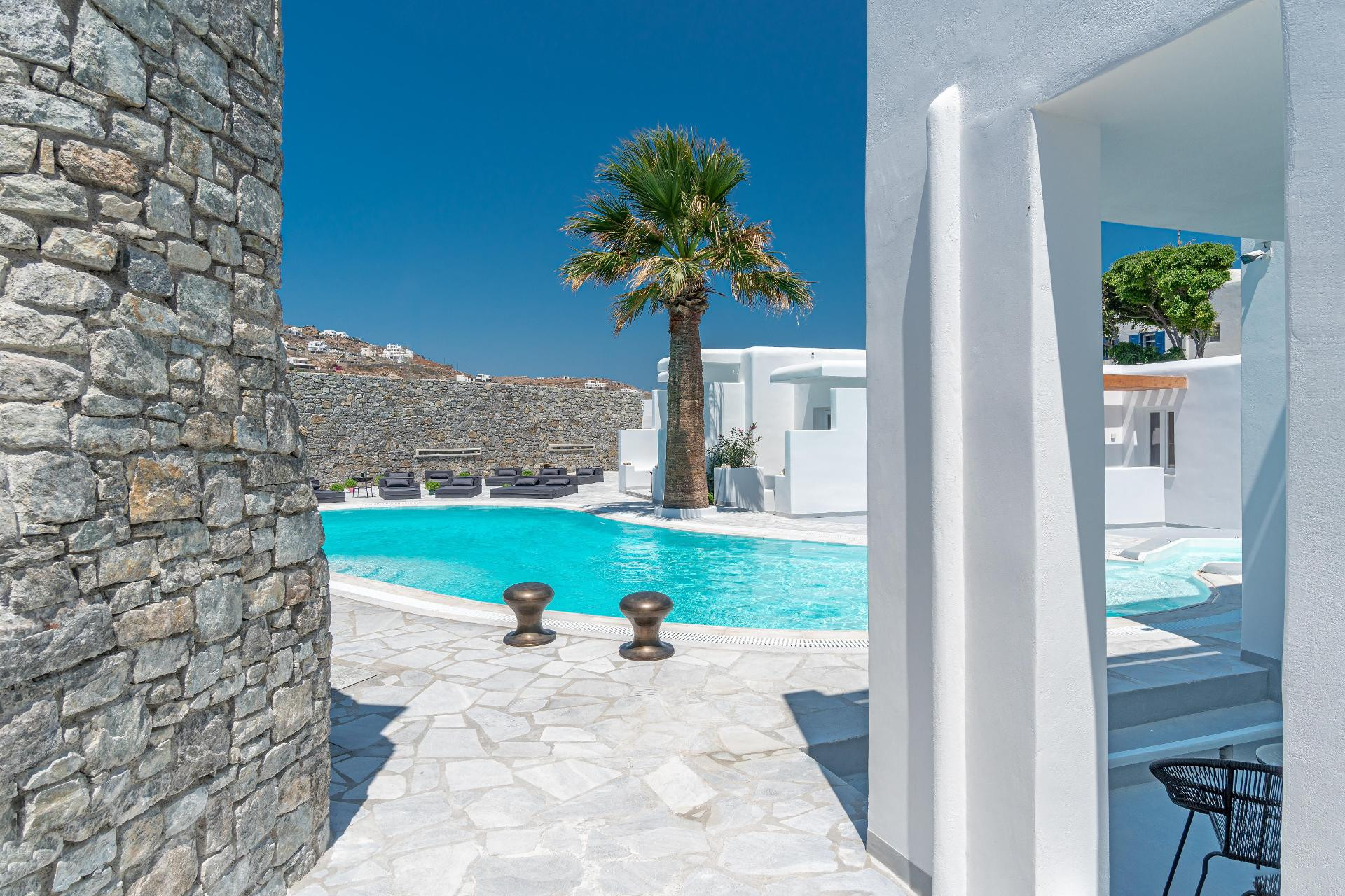 Vista Exterior Omnia Mykonos Boutique Hotel & Suites