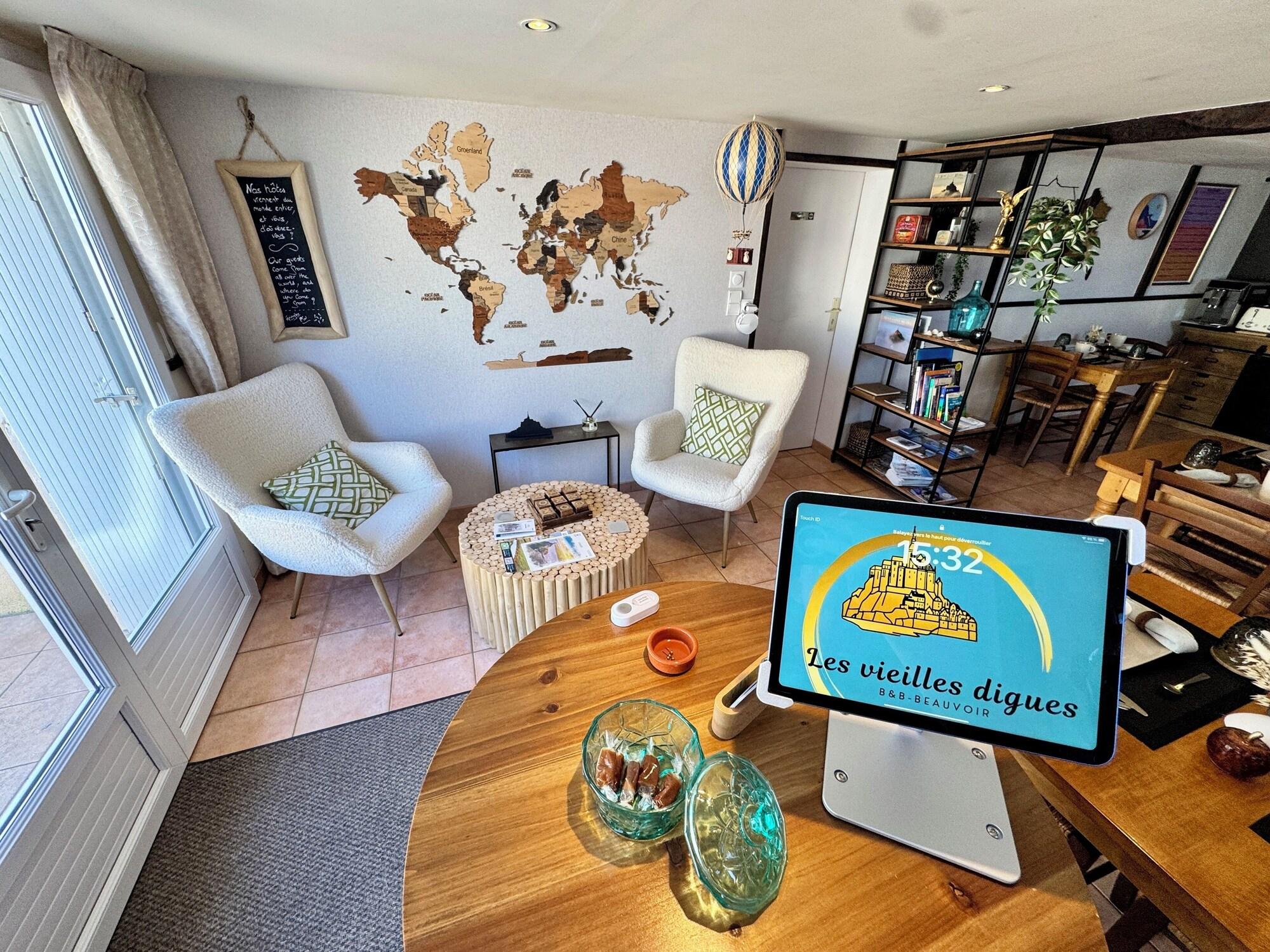 Vista Lobby Les Vieilles Digues