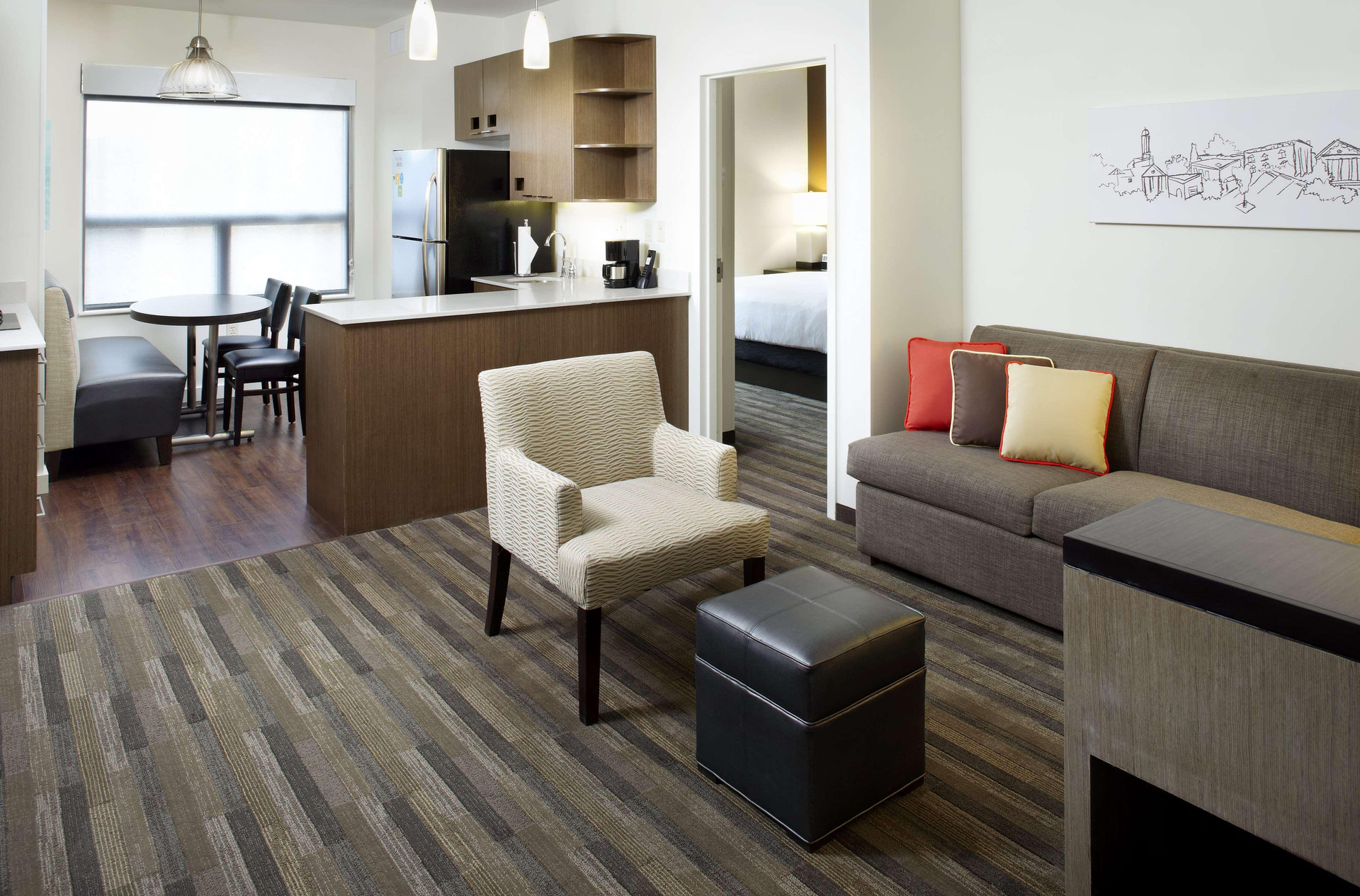 Vista Lobby HYATT house Pittsburgh-South Side