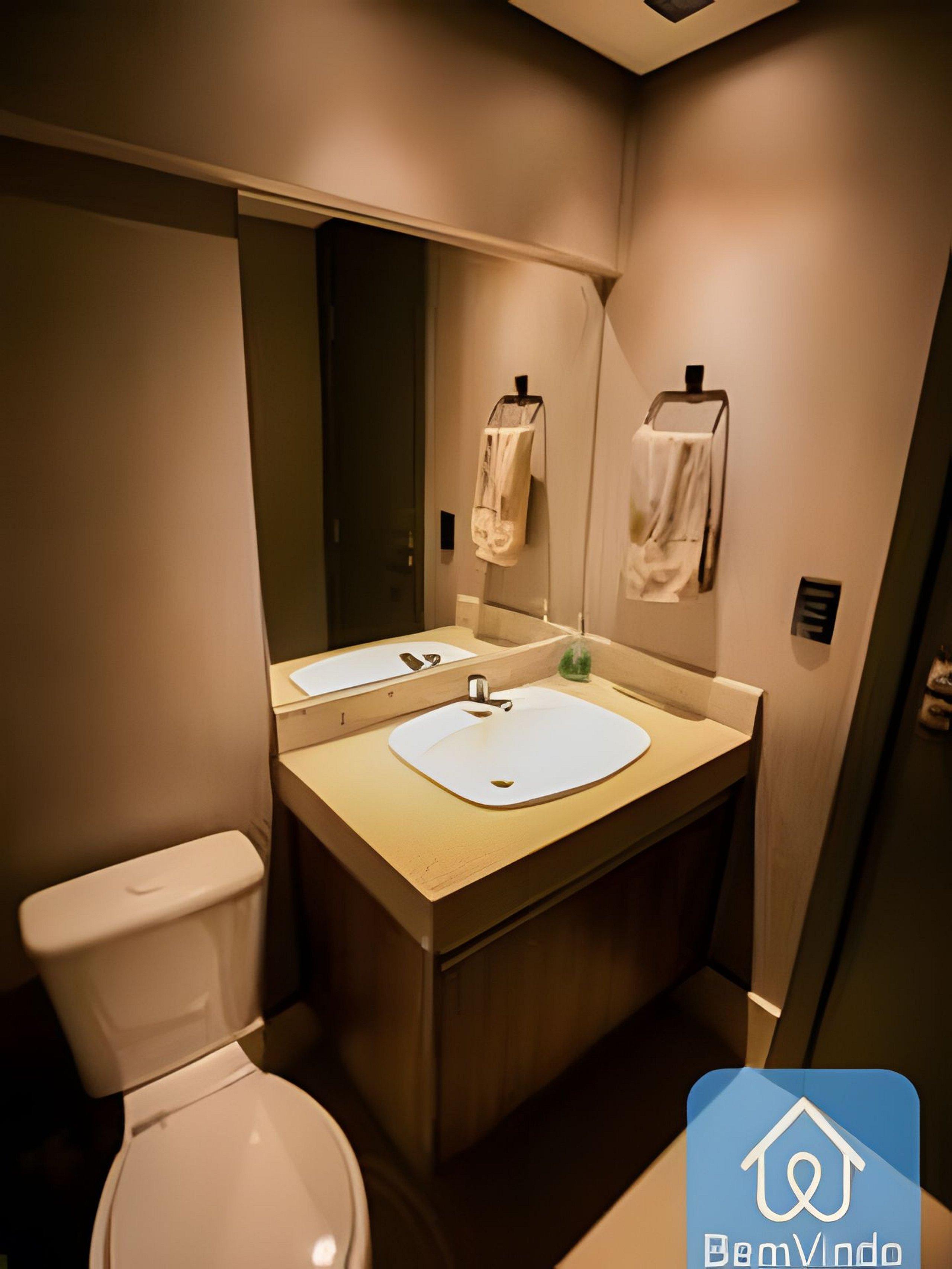 Baño Duplex Alto Luxo no Cloc Marina vista Mar incrível