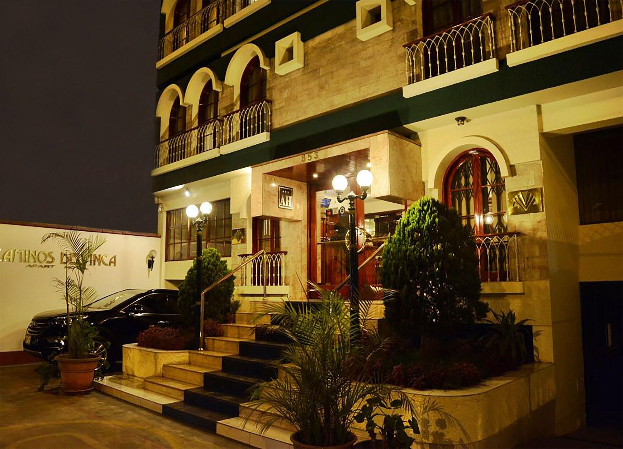 Vista Exterior Apart Hotel Caminos del Inca