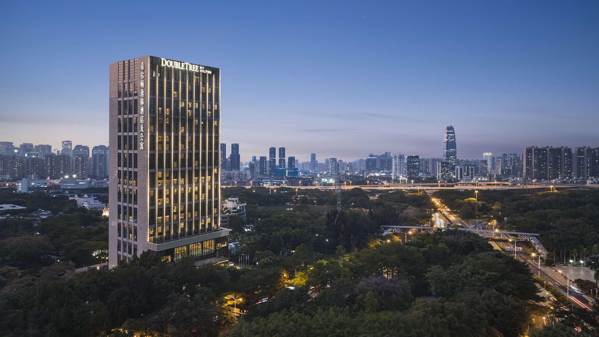 Vista Exterior DoubleTree by Hilton Shenzhen Nanshan Hotel & Residences