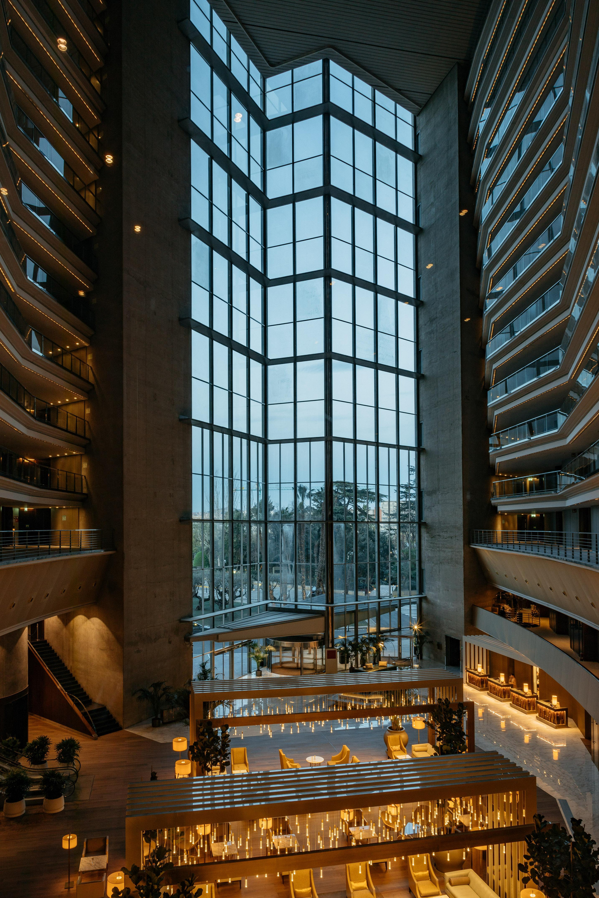 Vista Lobby Torre Melina, a Gran Meliá Hotel