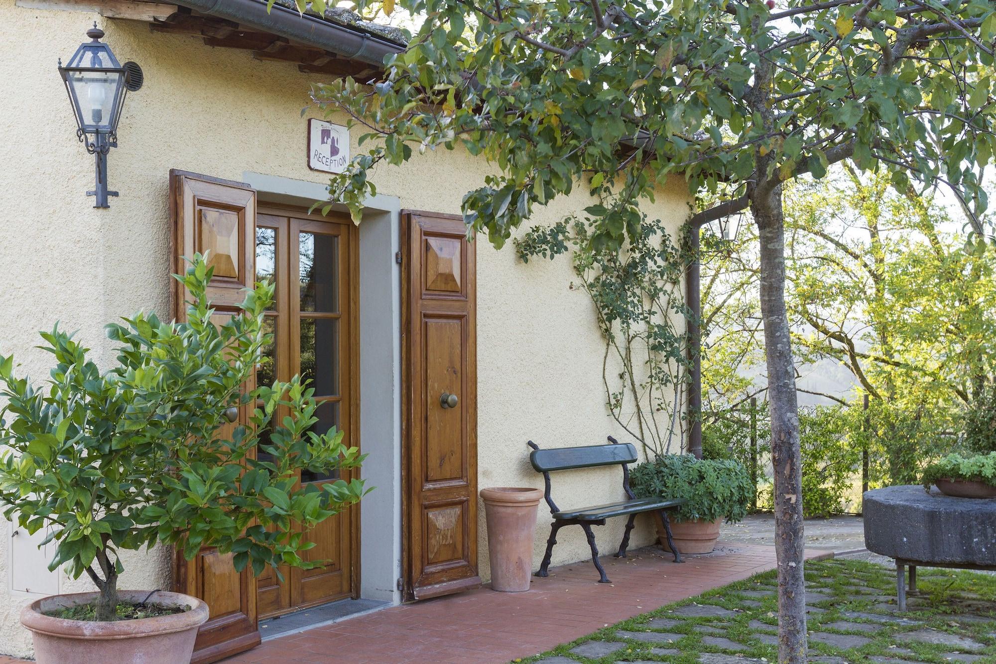 Vista Lobby Relais Poggio Borgoni