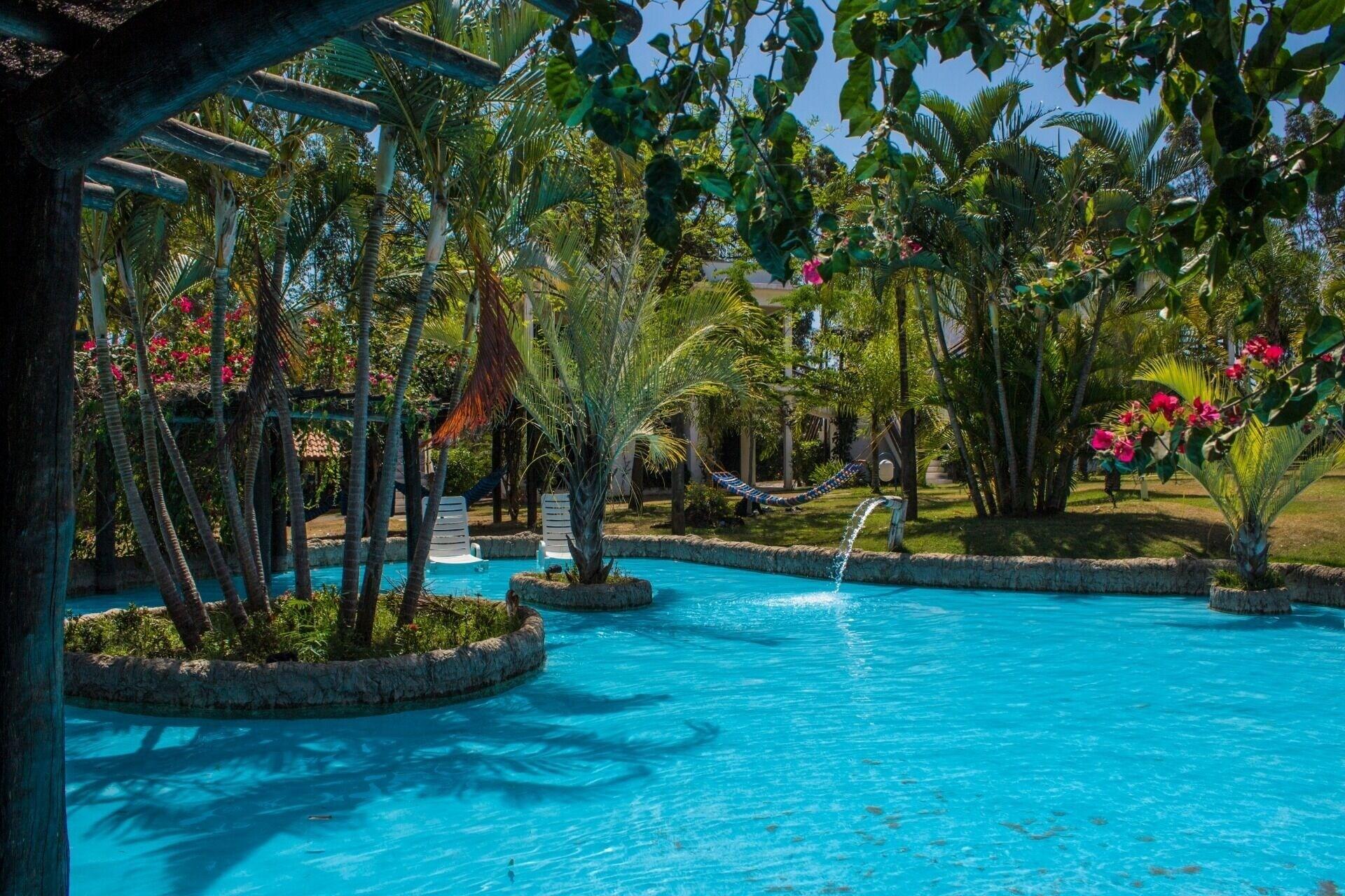 Vista Piscina Mirante Praia Hotel