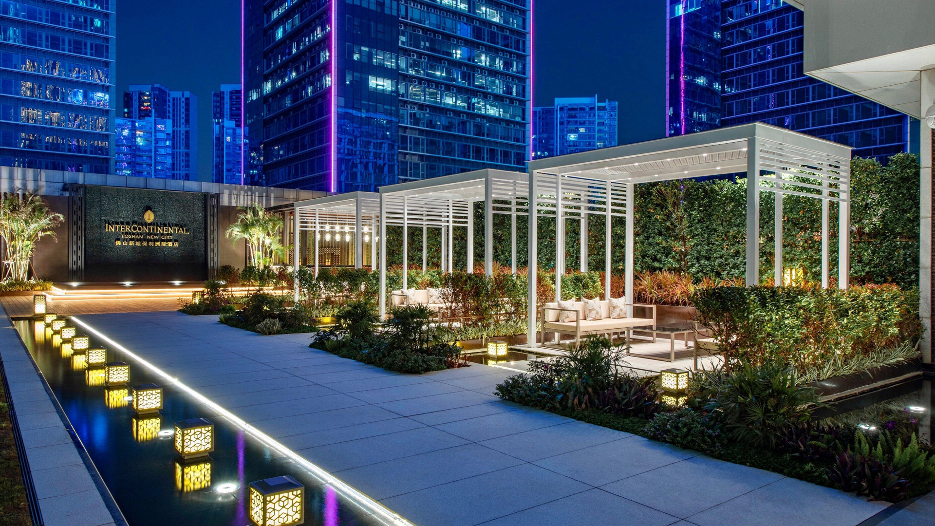 Vista Exterior Intercontinental Foshan New City