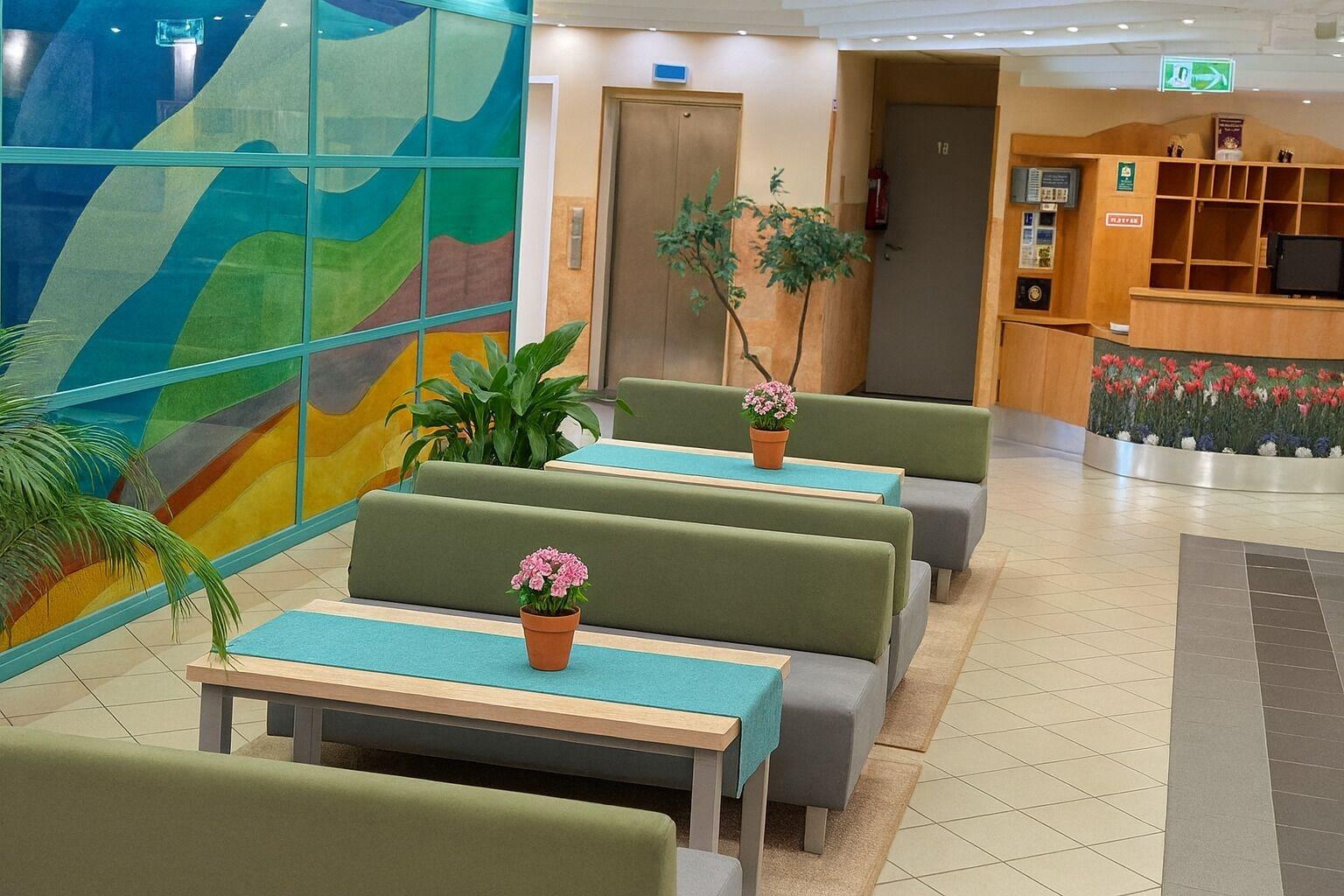 Vista Lobby Pláza Hotel Gyula