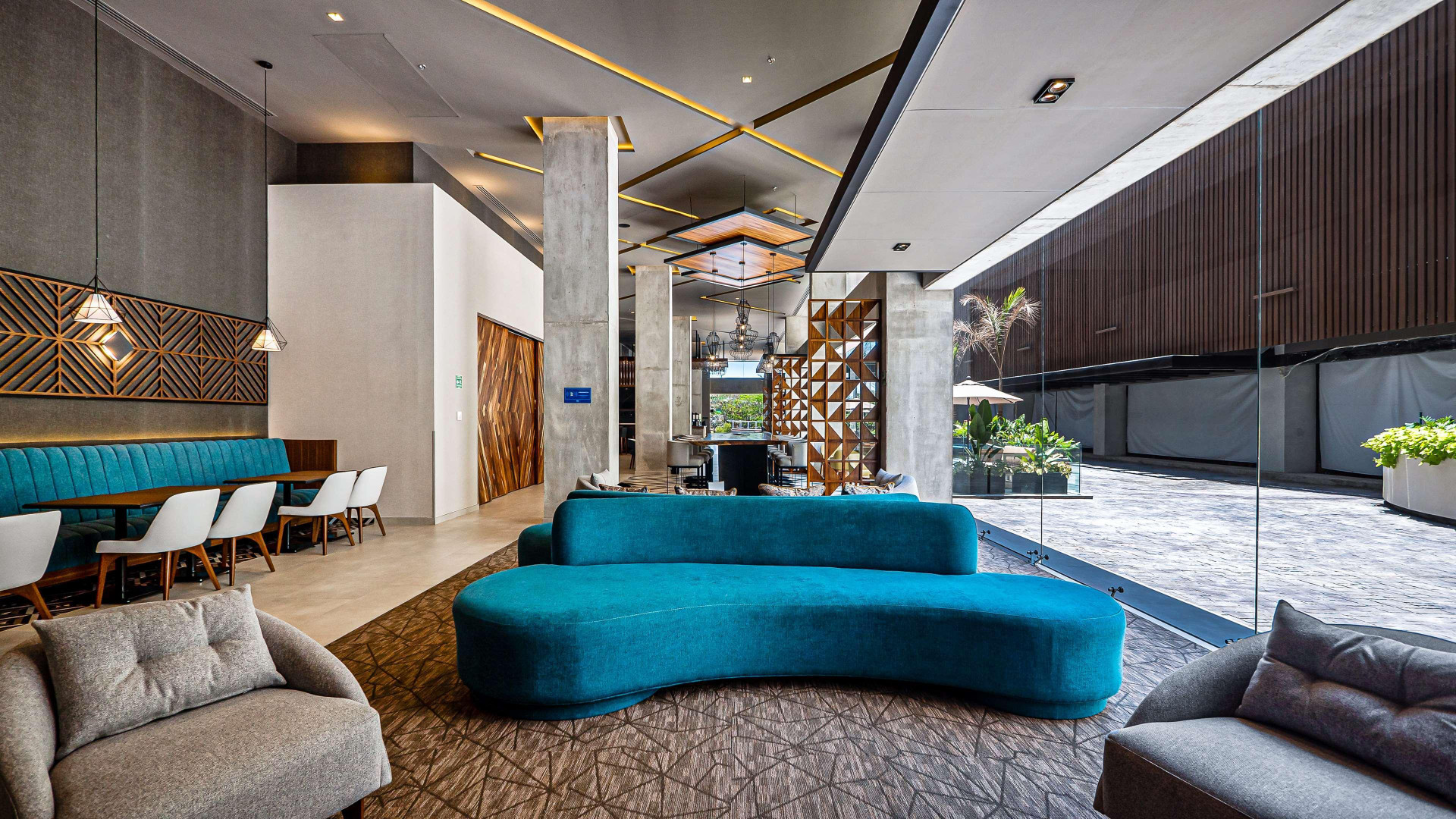 Vista Lobby Hampton Inn By Hilton Nuevo Vallarta