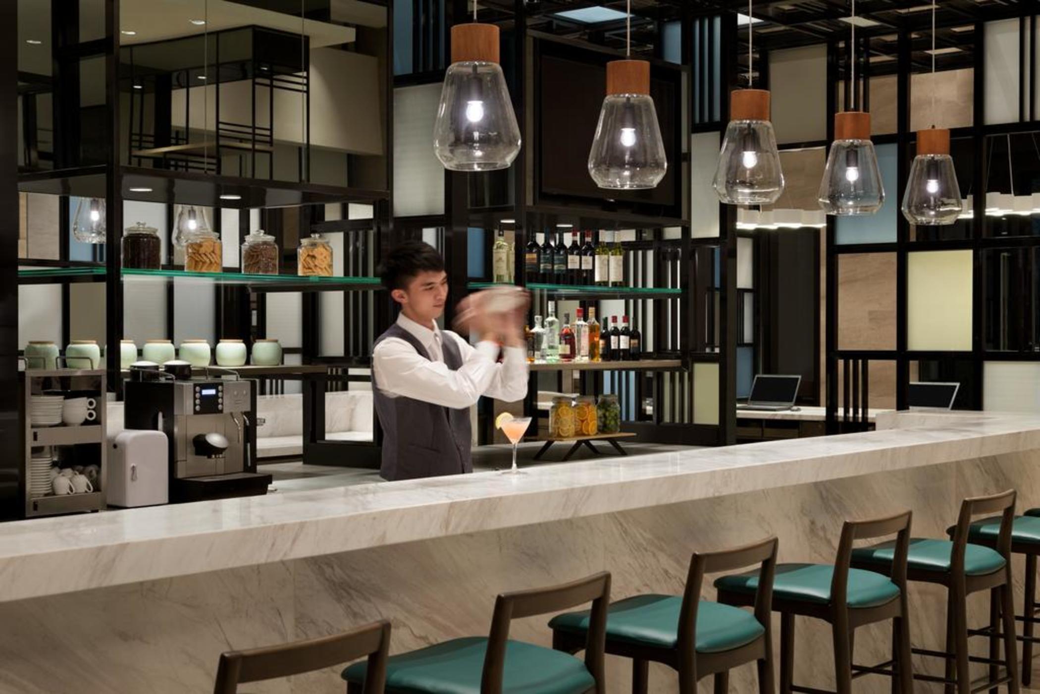 Bar/Salón Hyatt Place Zhuhai Jinshi