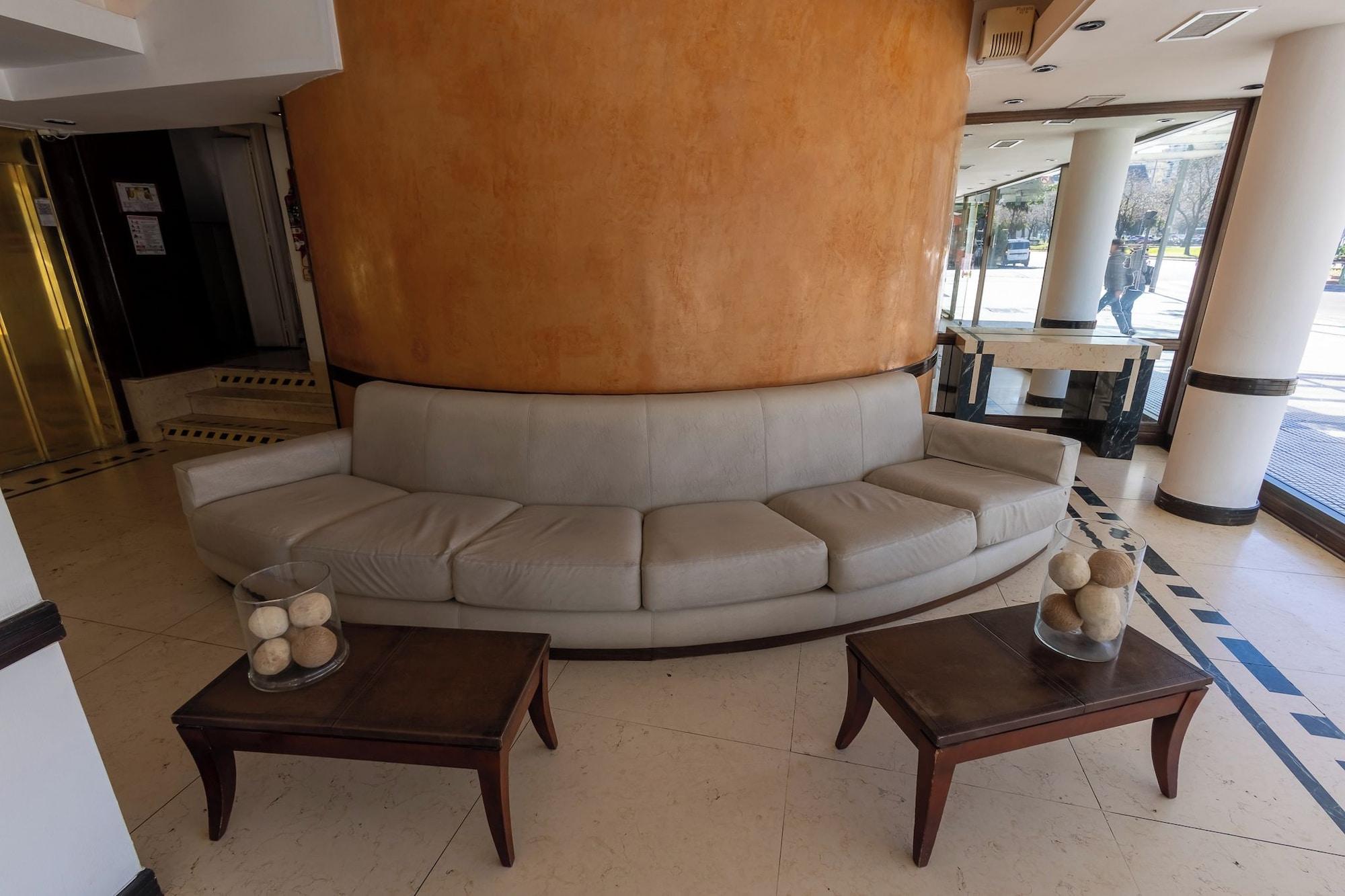 Vista Lobby Aura Hotel Recoleta