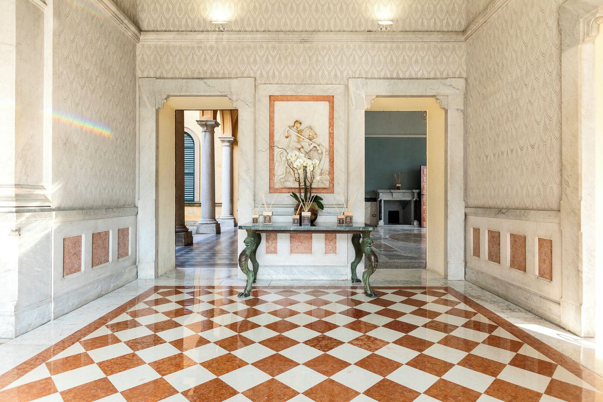 Vista Lobby Hotel Villa Cipressi - by R Collection Hotels