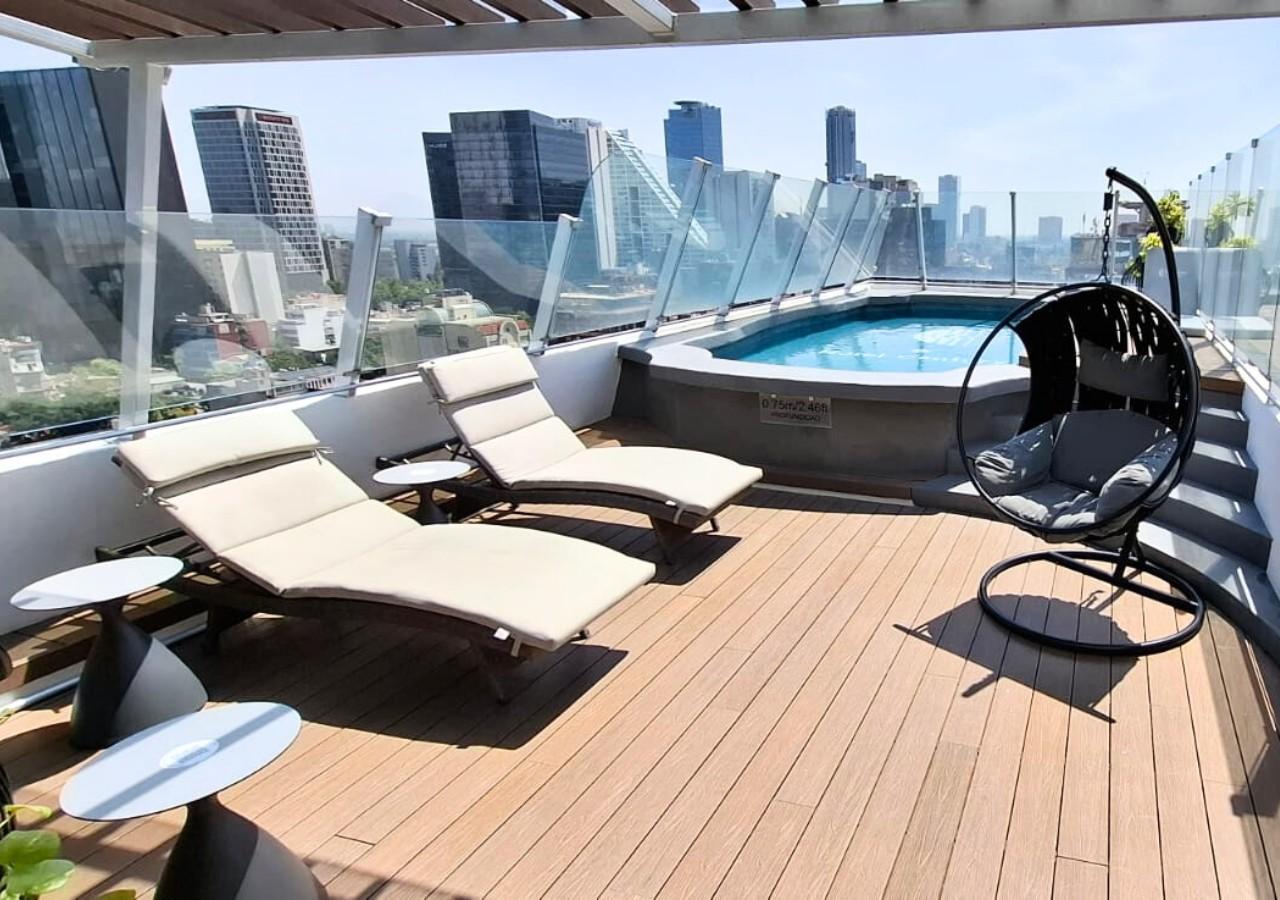Vista Piscina Hotel Century Reforma