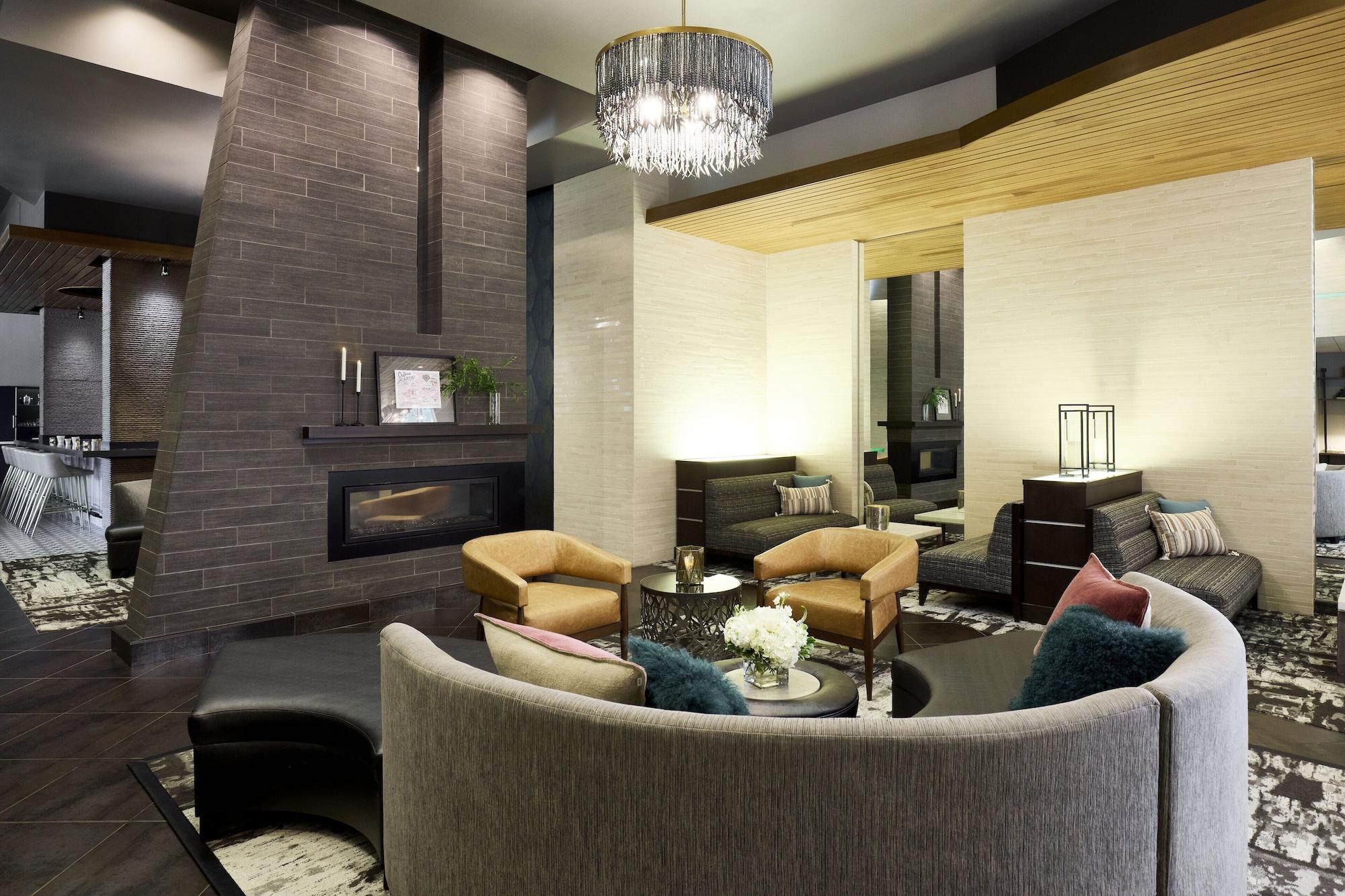 Vista Lobby Archer Hotel Falls Church