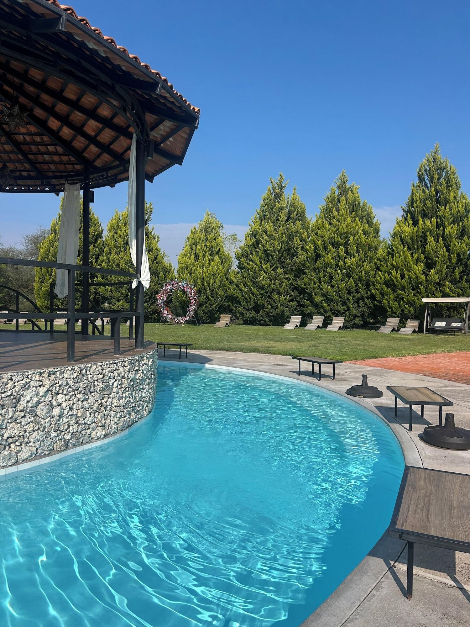 Vista Piscina Pedernal Hotel