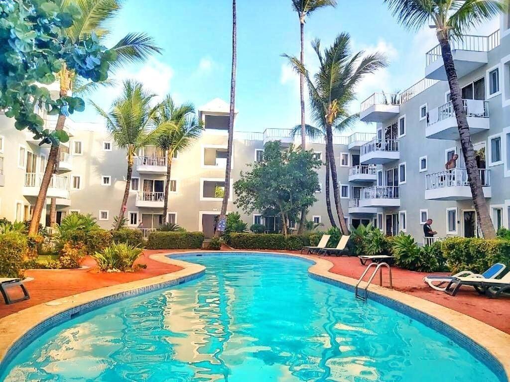 Vista Exterior Sol Caribe apartahotel Punta Cana