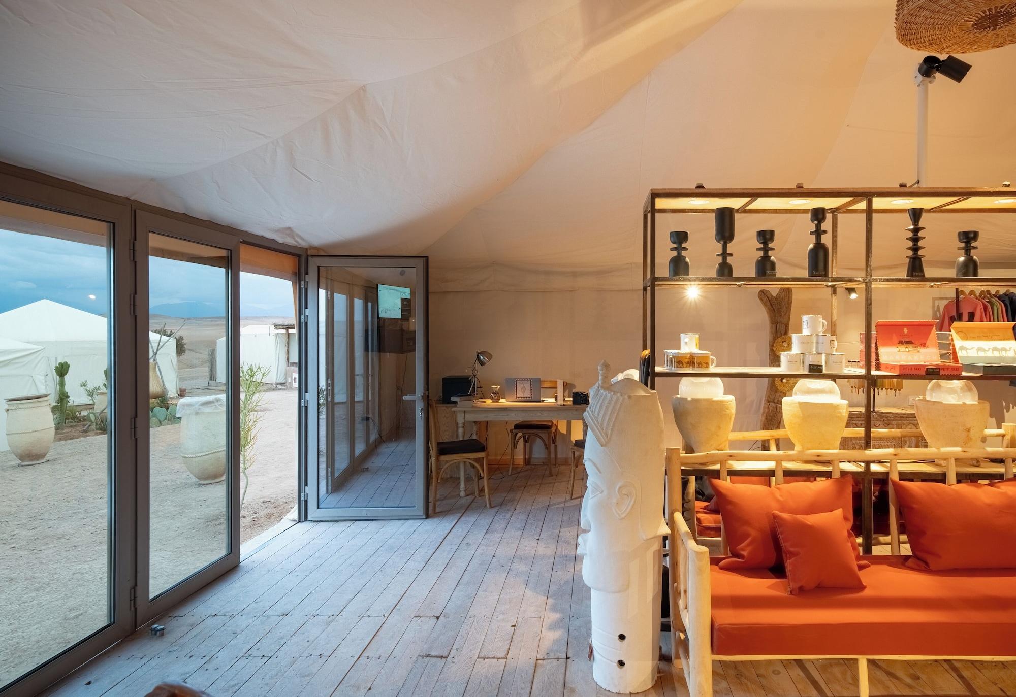 Vista Lobby Les Terrasses d'Agafay