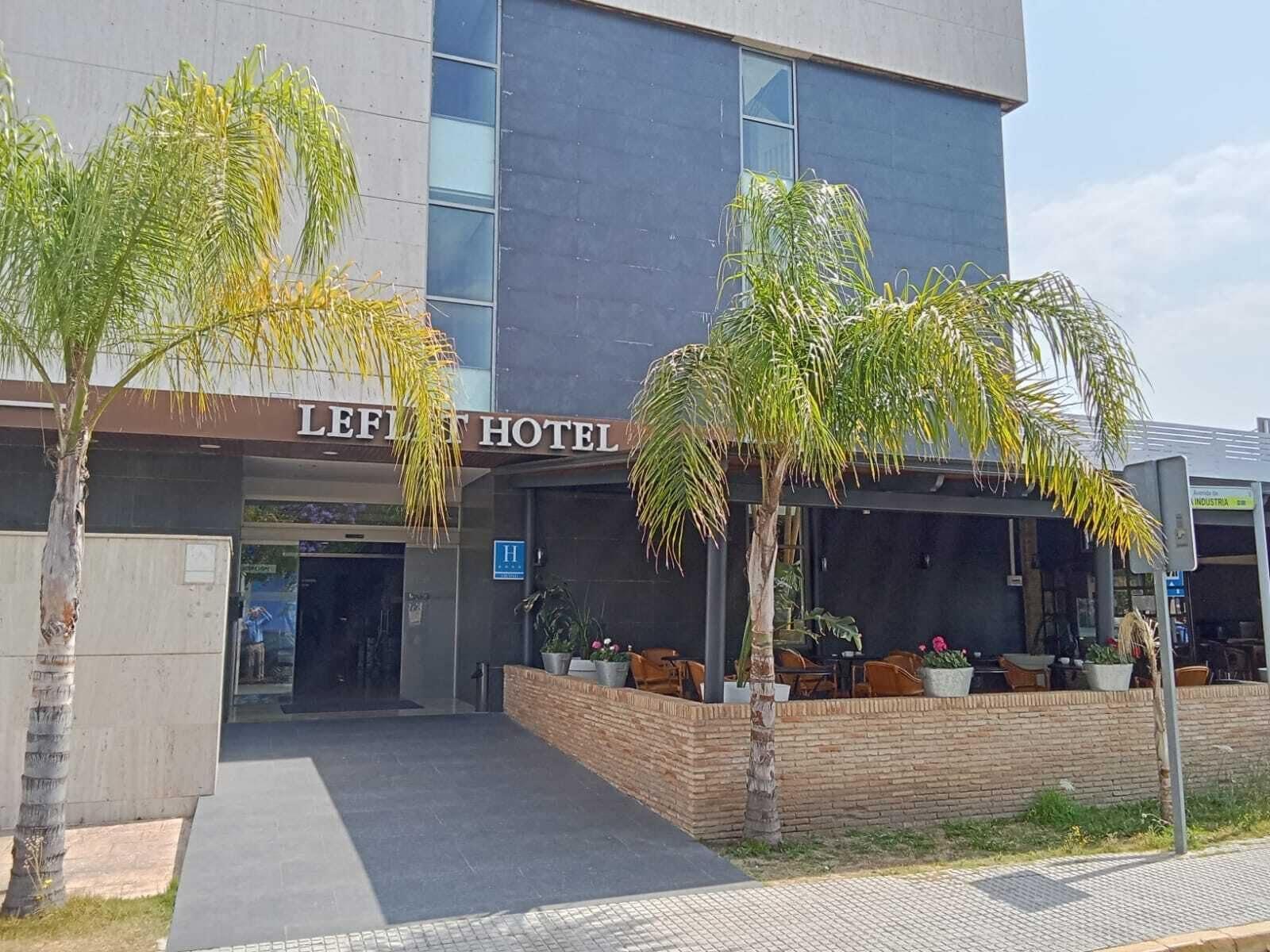 Vista Exterior Hotel Leflet Sanlúcar