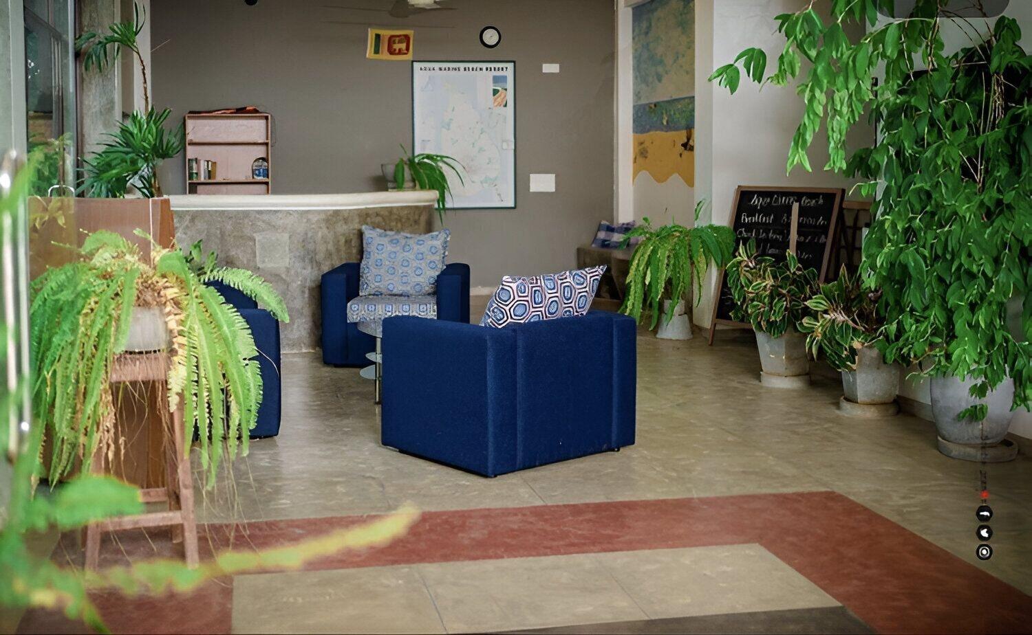 Vista Lobby Aqua Marine Beach Hotel