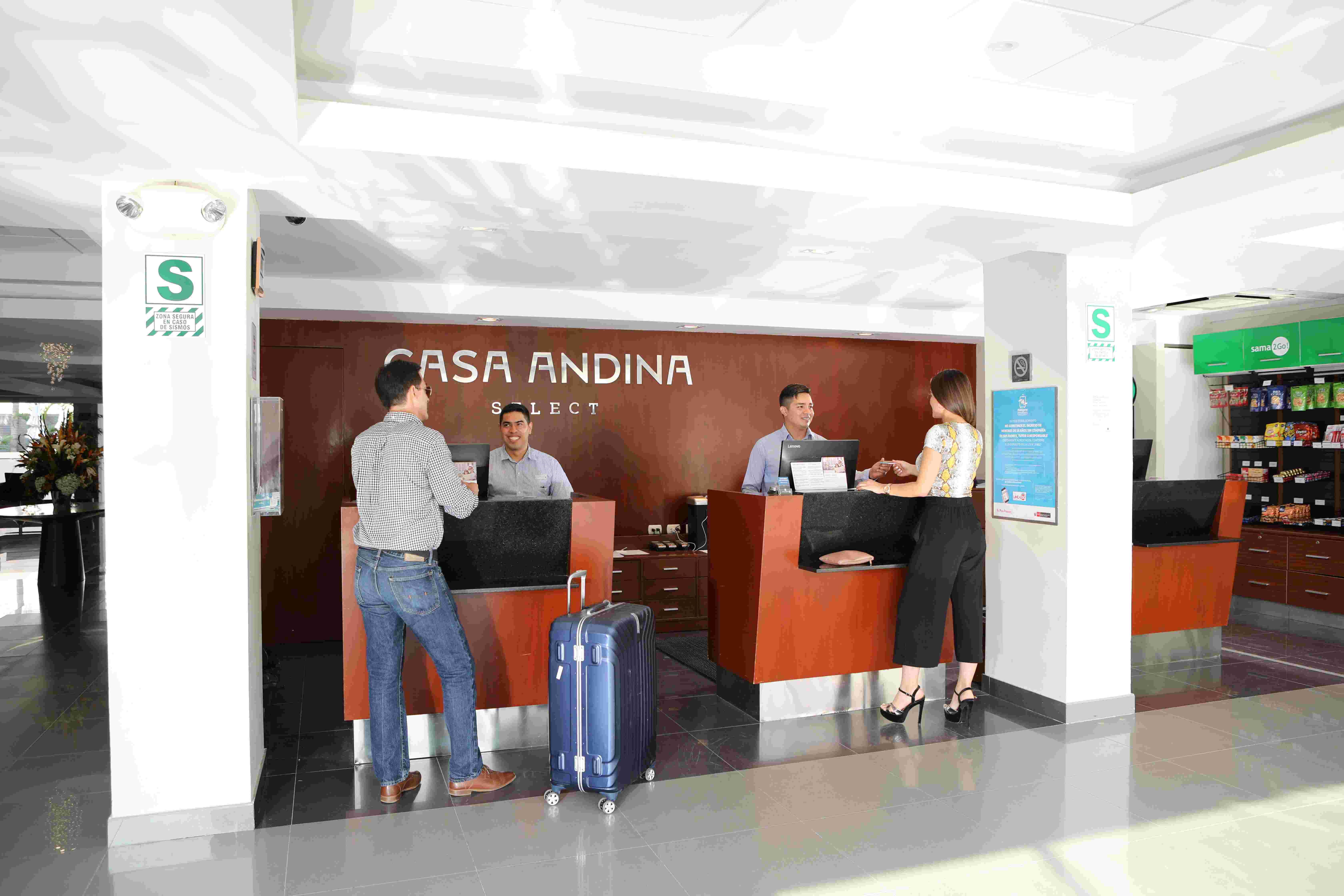 Vista Lobby Casa Andina Select Chiclayo