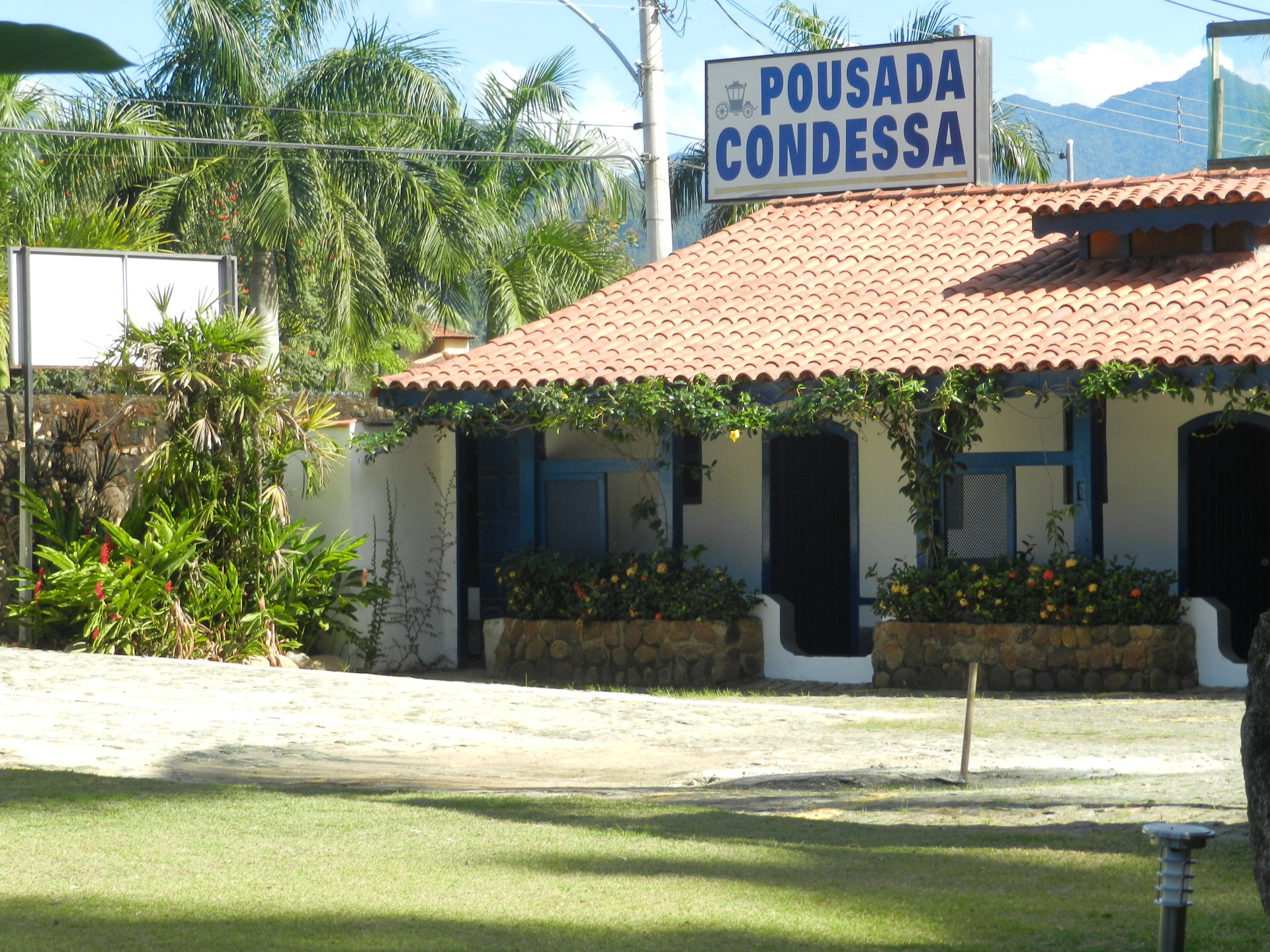 Vista Exterior Pousada da Condessa