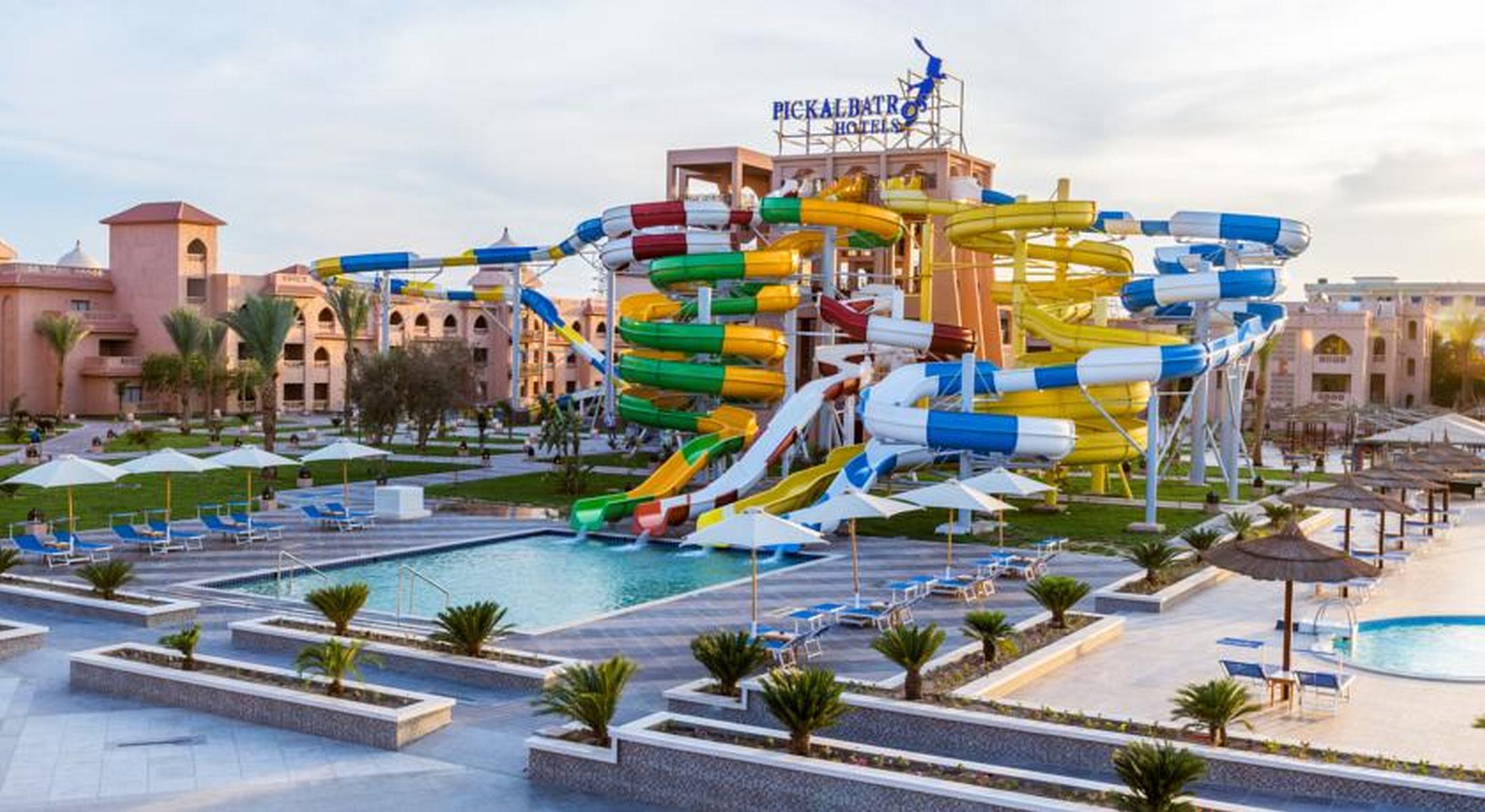 Vista Exterior Pickalbatros Aqua Park Resort - Hurghada