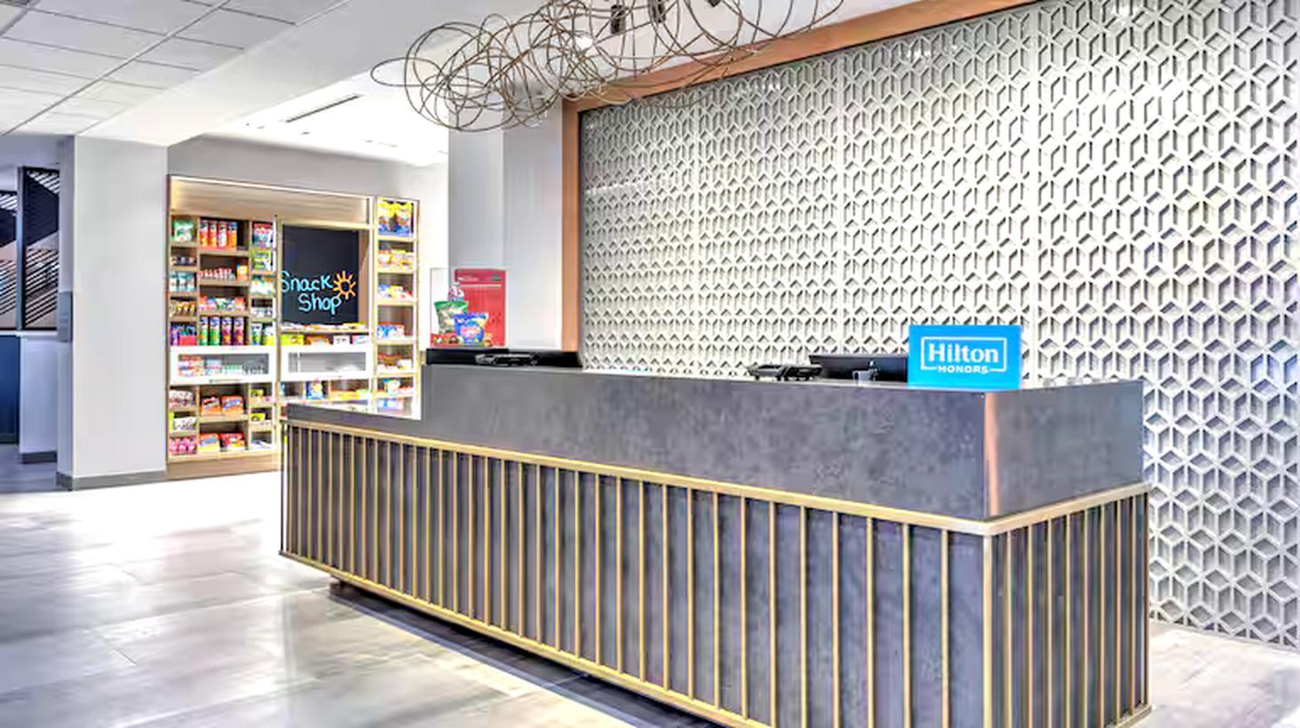 Vista Lobby Hampton Inn&Suites Hilton Shenandoah The Woodlands