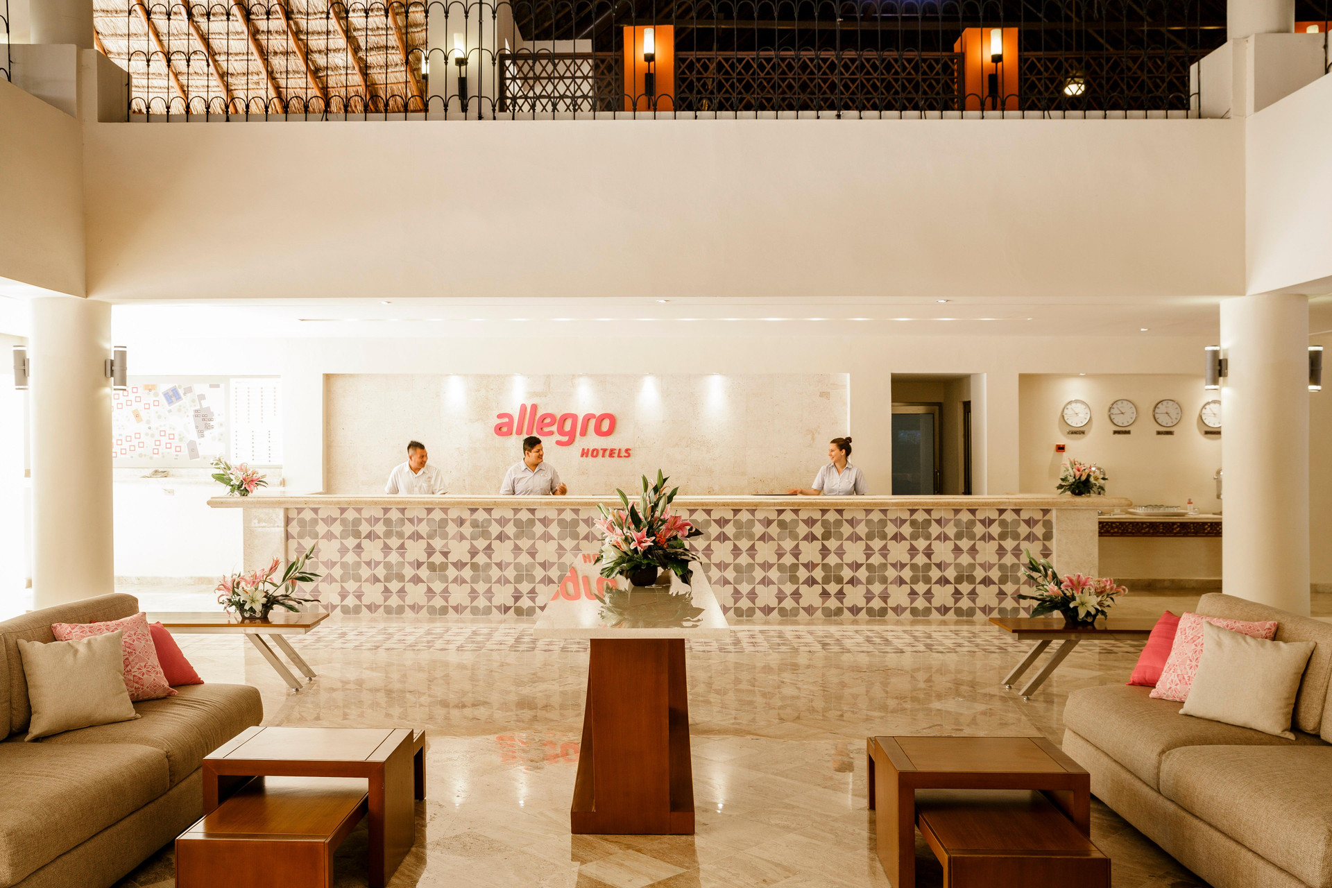 Vista Lobby Allegro Playacar