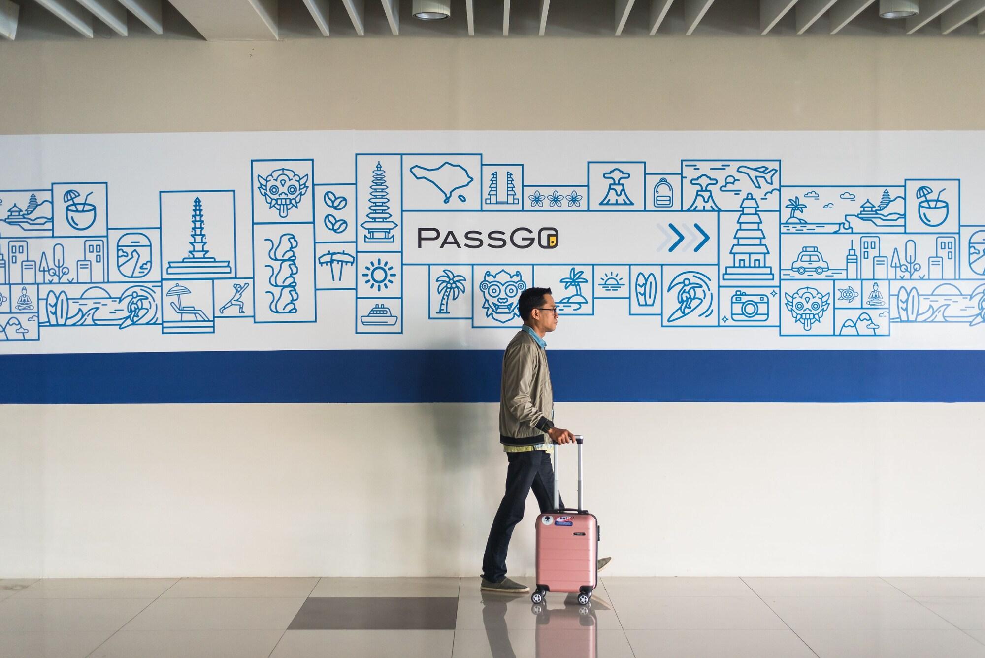 Vista Exterior PassGo Digital Airport Bali
